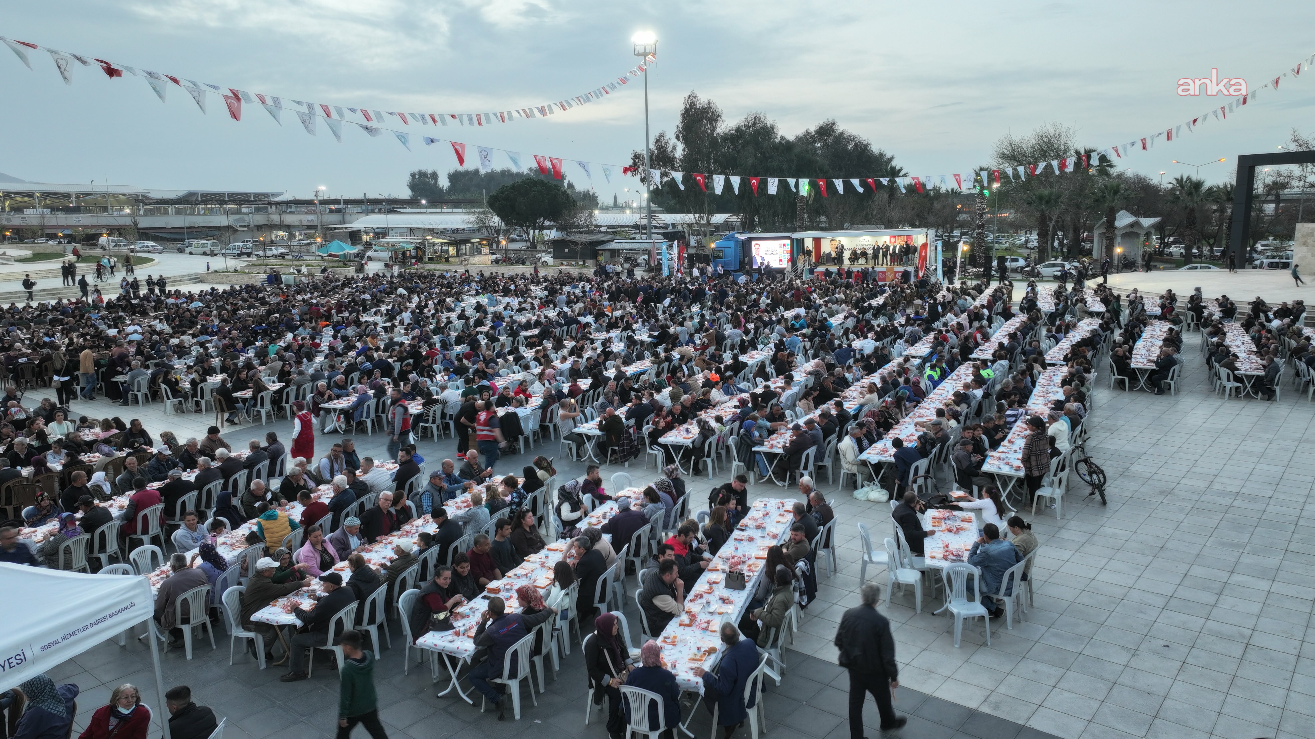 Manisa Büyükşehir Belediyesi, 17 ilçede iftar programları düzenleyecek