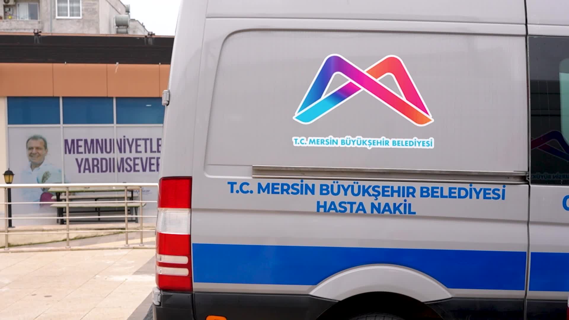 Mersin Büyükşehir Belediyesi’nden yatağa bağımlı hastalara ücretsiz nakil hizmeti