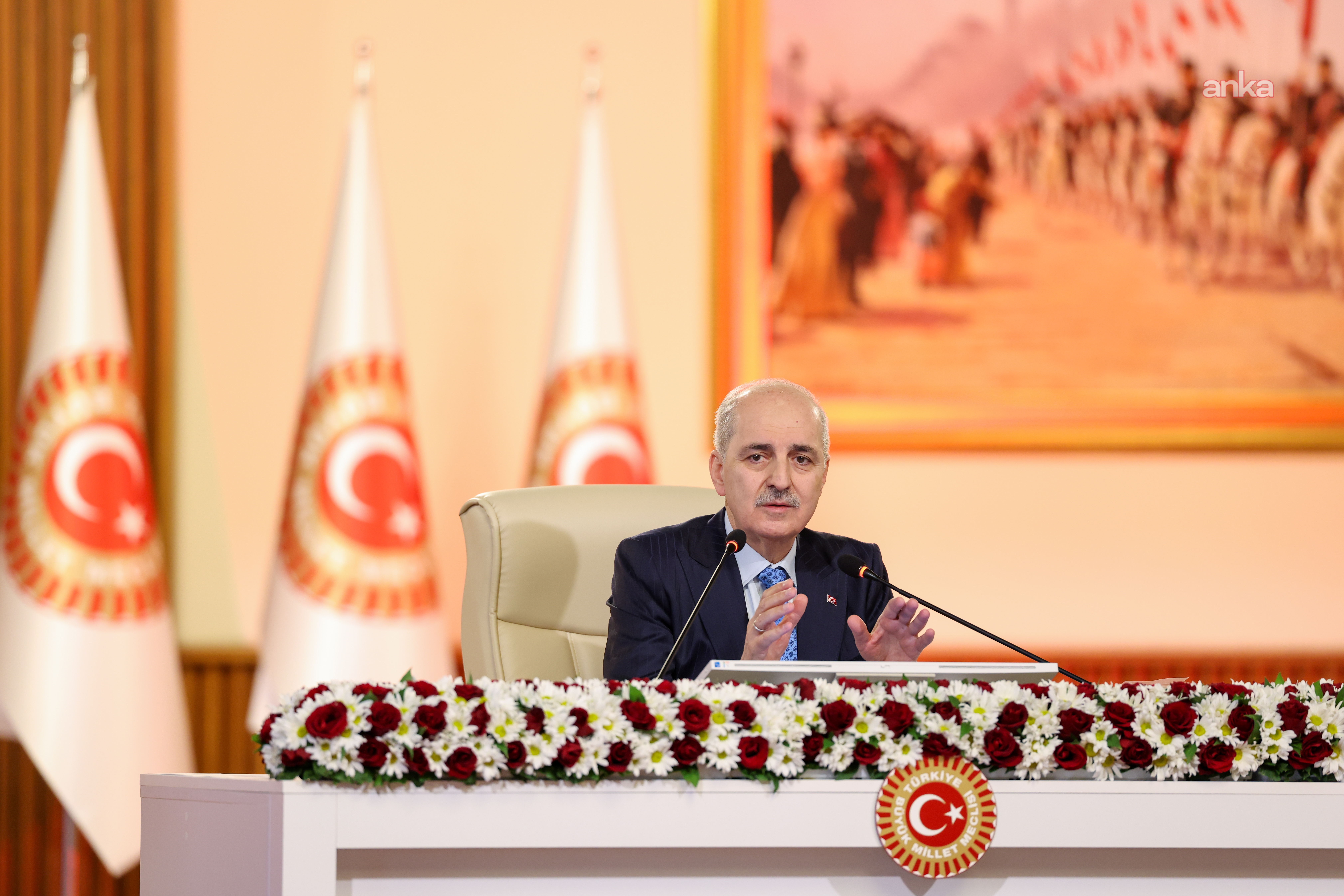 TBMM Başkanı Kurtulmuş, komisyon toplantısının ardından soruları yanıtladı: "Raporun uygulanmasını takip edeceğiz"