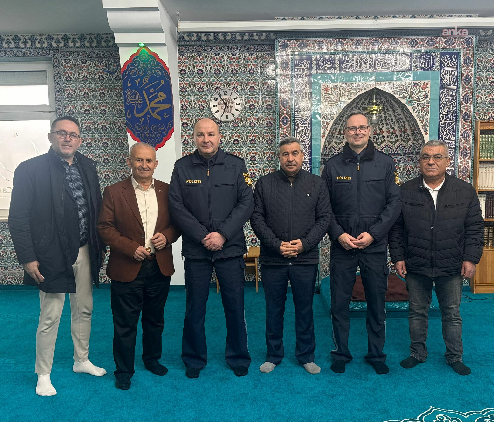 Almanya’nın Fürth kentinin yeni Emniyet Müdürü DİTİB Mevlana Camii’ni Ramazan nedeniyle ziyaret etti