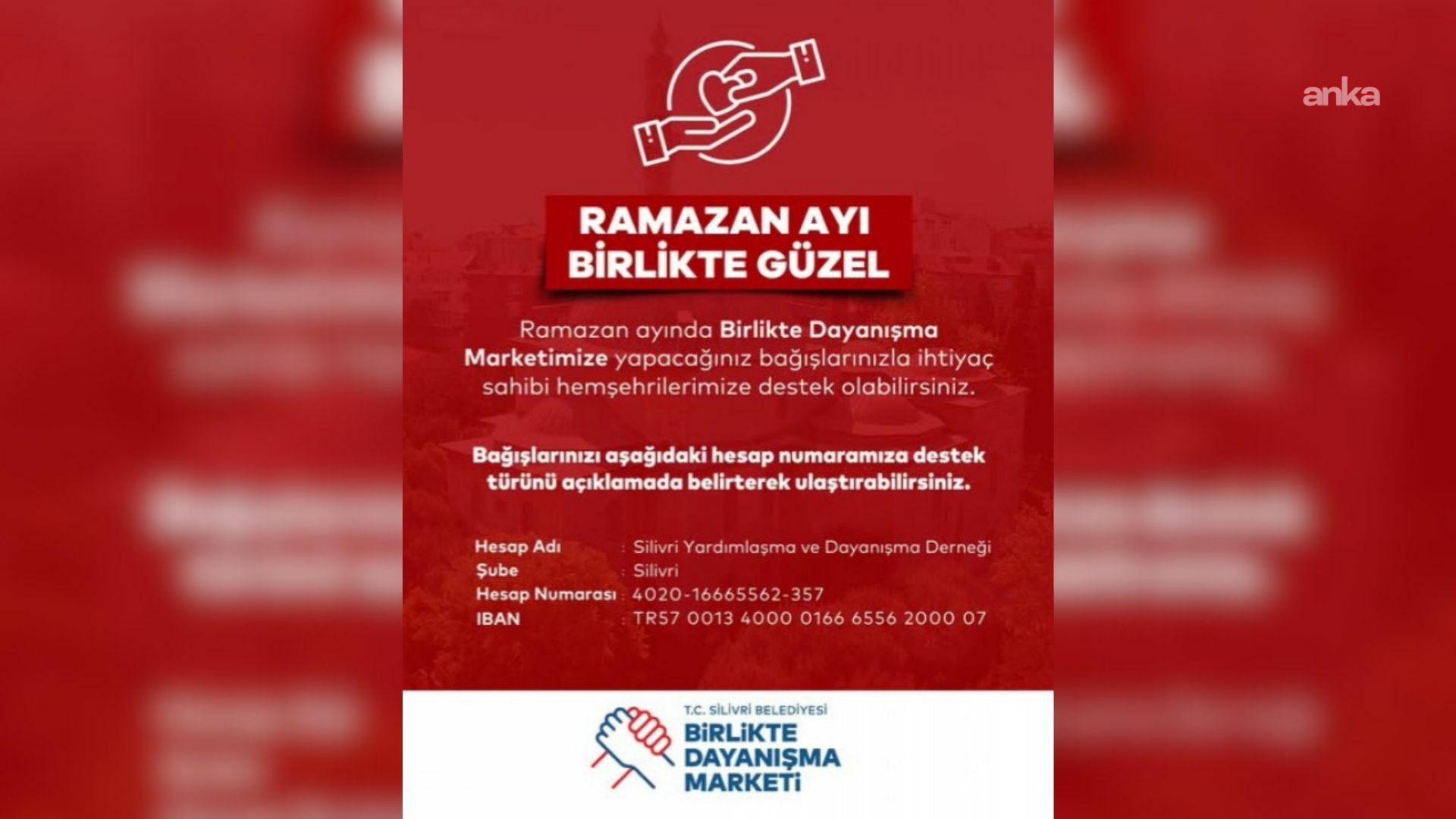Silivri Belediyesi, ramazan ayında dayanışmayı büyütüyor