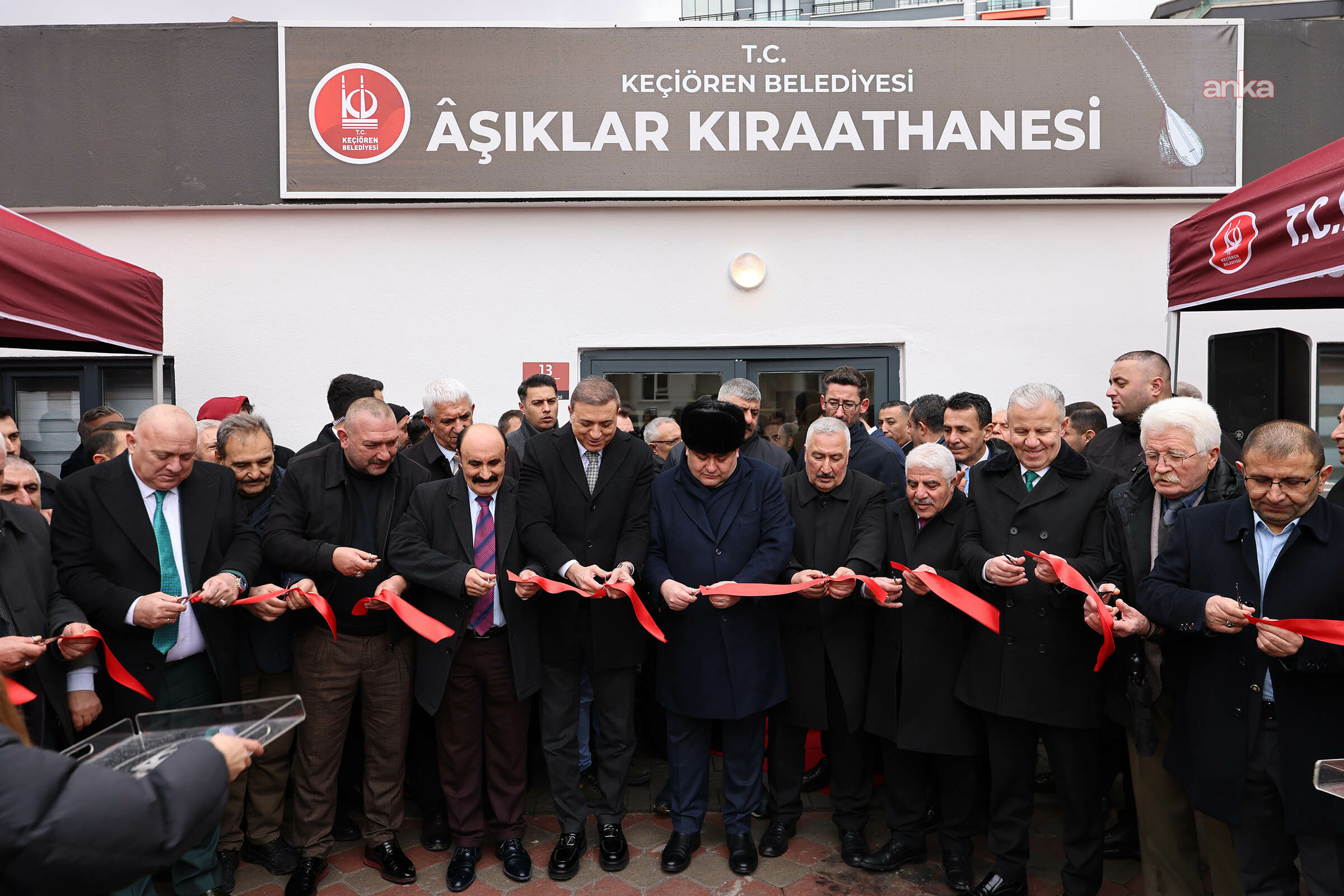 Keçiören’de "Âşıklar Kıraathanesi" hizmete açıldı