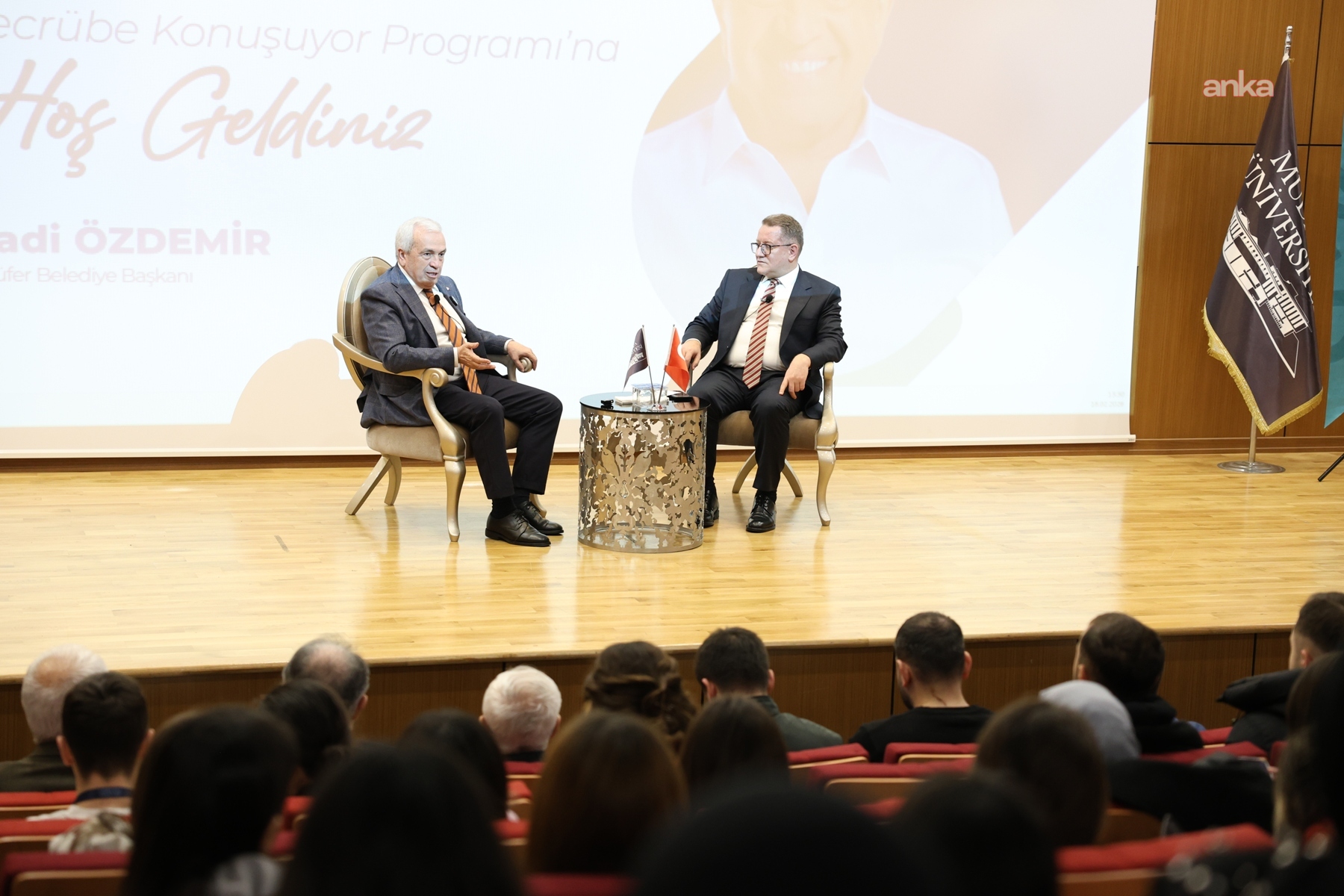 Nilüfer Belediye Başkanı Özdemir, üniversite öğrencileriyle tecrübelerini paylaştı
