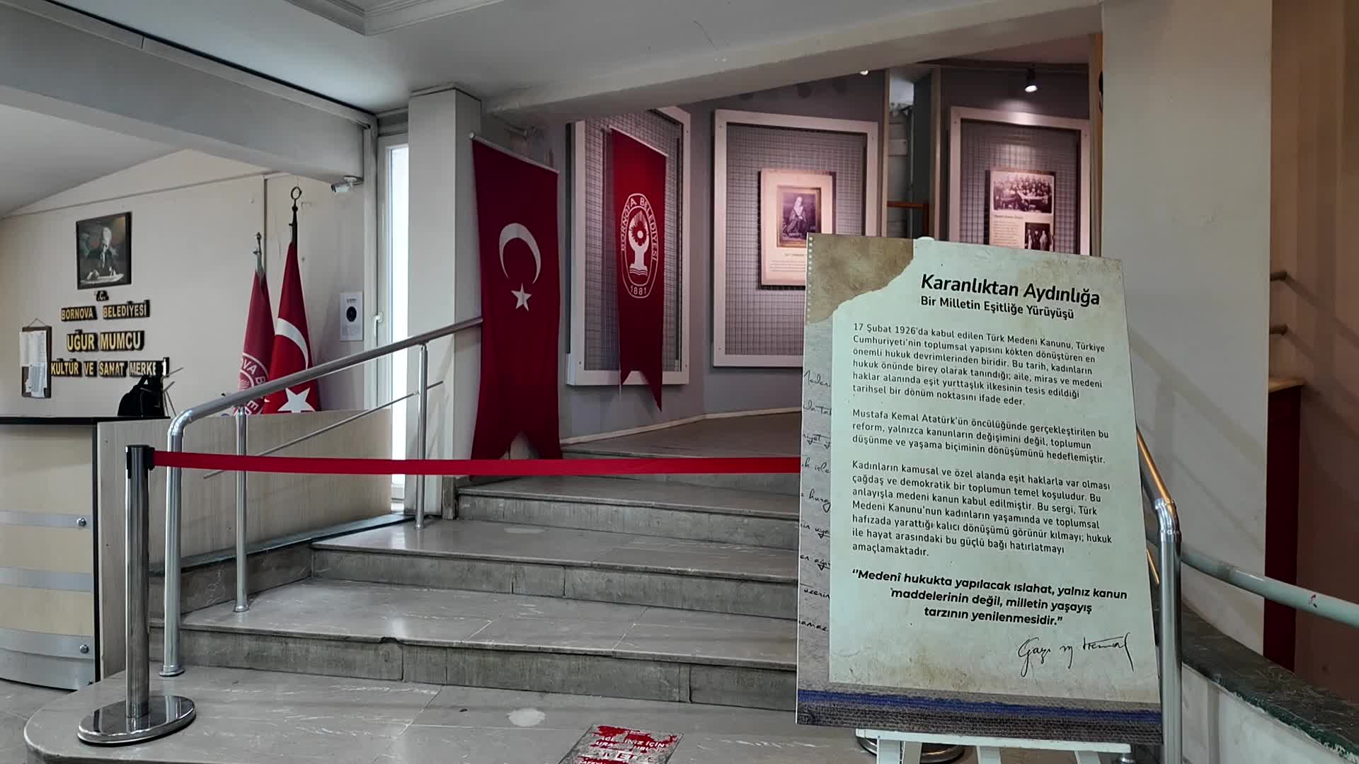 Medeni Kanun’un 100. Yılında Bornova’dan eşitlik vurgusu