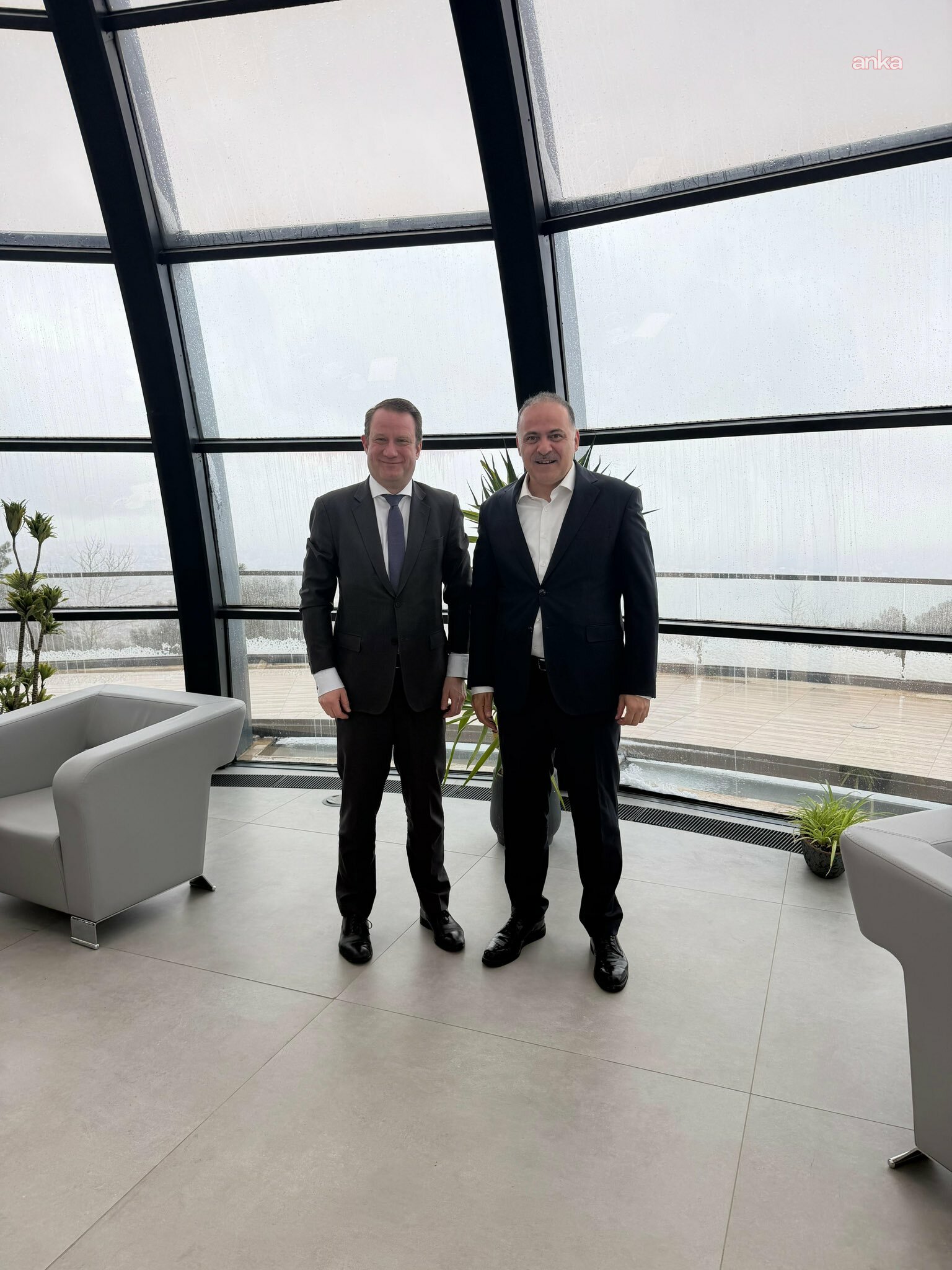 Ulaştırma ve Altyapı Bakan Yardımcısı Sayan, ICANN’in CEO’su Lindqvist ile görüştü