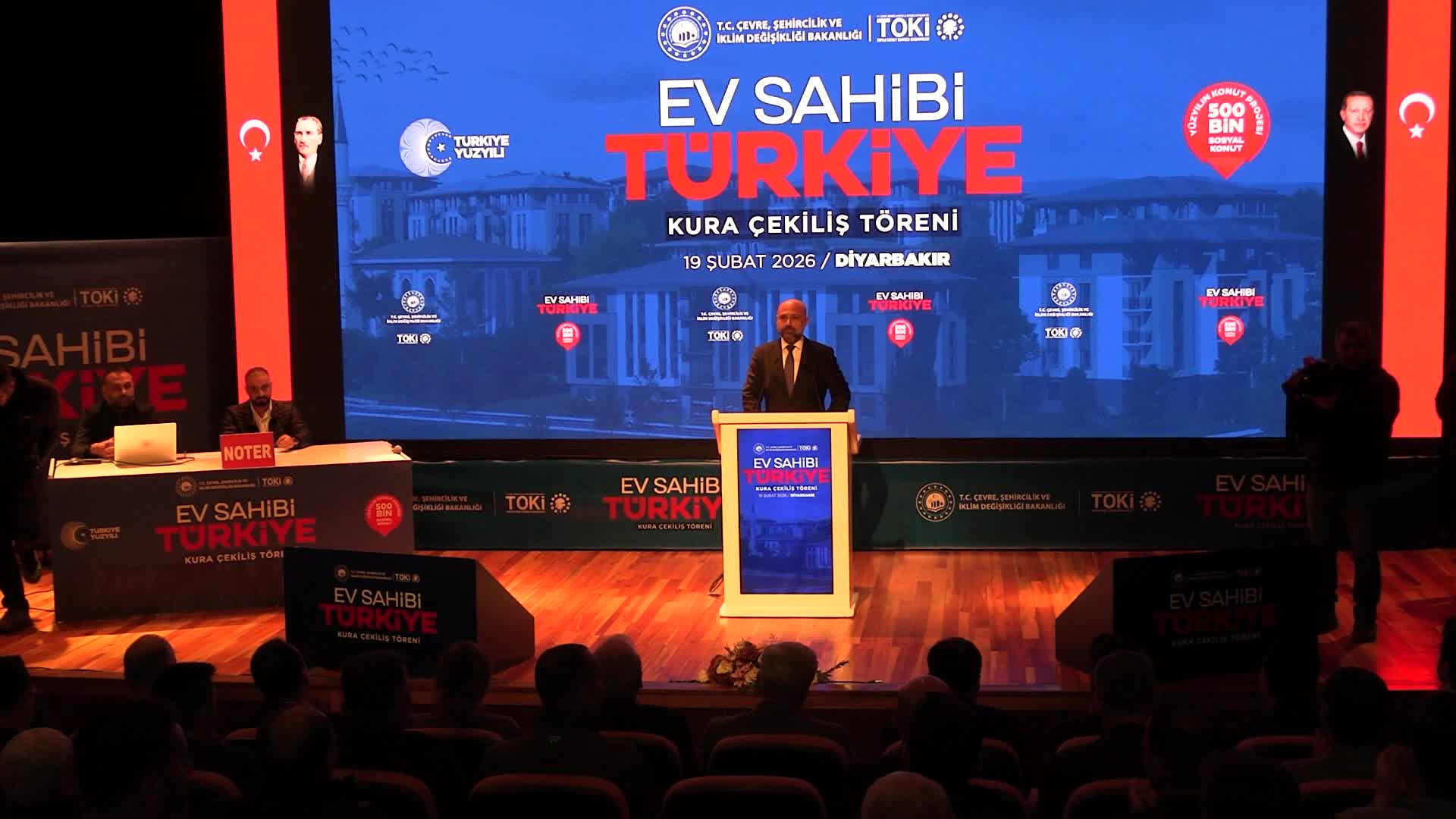 Diyarbakır'da konut projesi için kura çekimi yapıldı: 157 bin başvuruya 12 bin 165 konut
