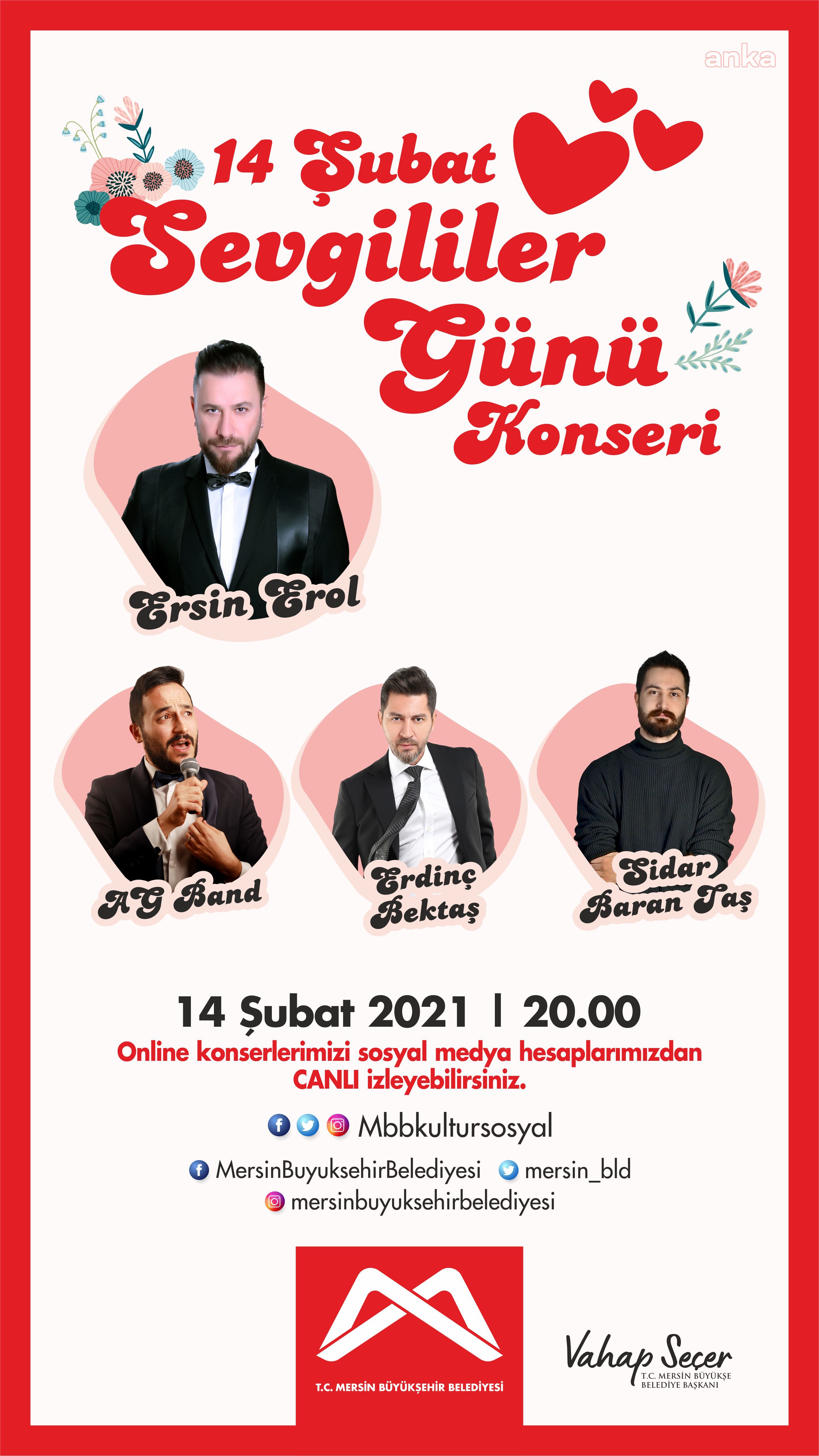 MERSİN BÜYÜKŞEHİR’DEN SEVGİ VE İYİLEŞME YILINDA SEVGİ DOLU KONSER