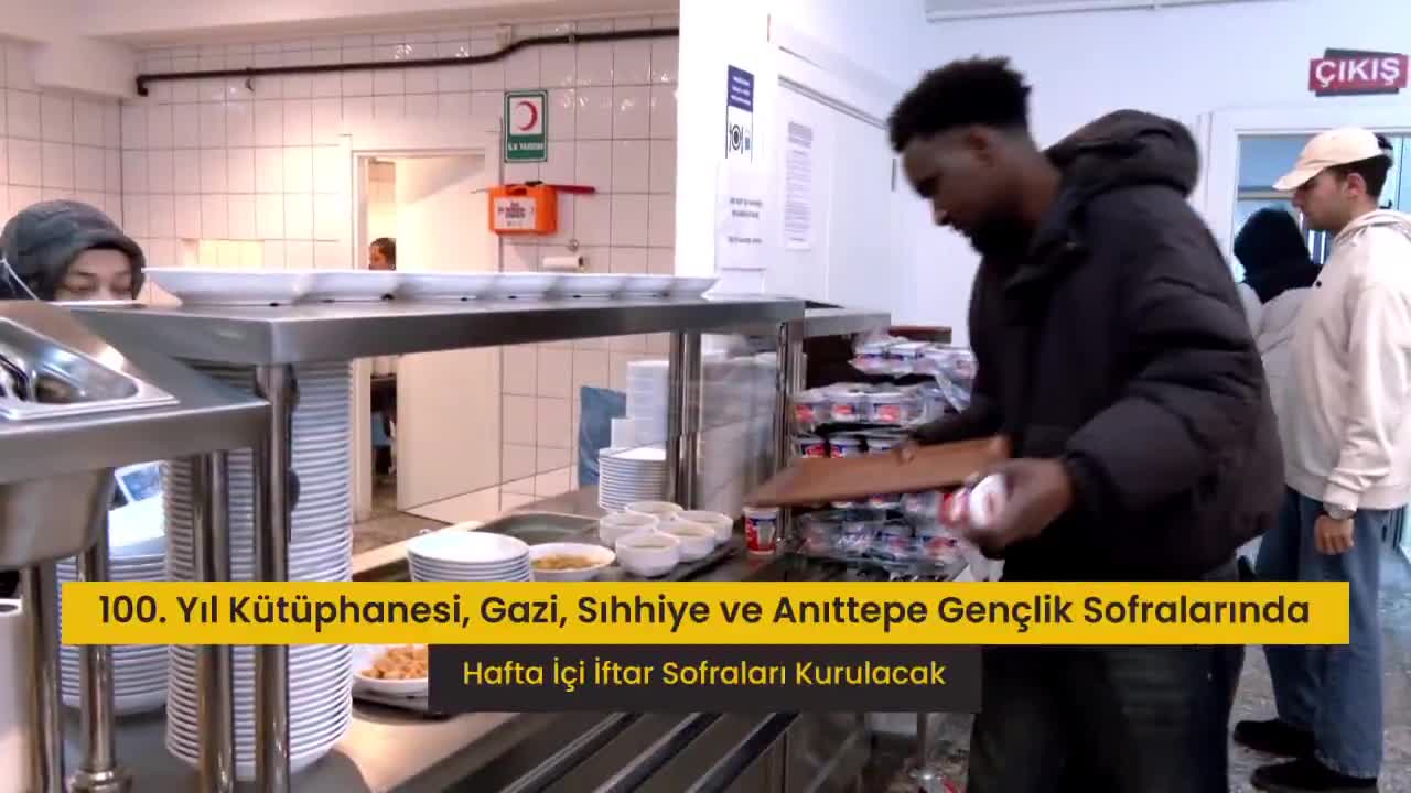 Ankara Büyükşehir Belediyesi'nden öğrencilere 4 farklı noktada ücretsiz iftar