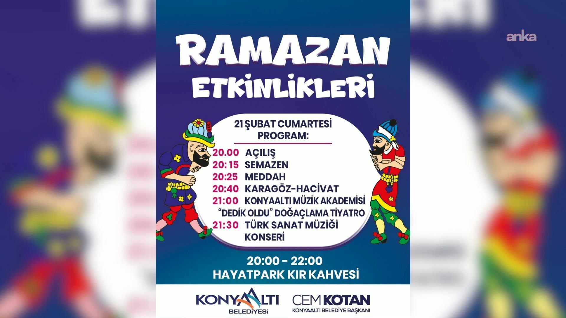 Konyaaltı'nda ramazan etkinlikleri düzenlenecek