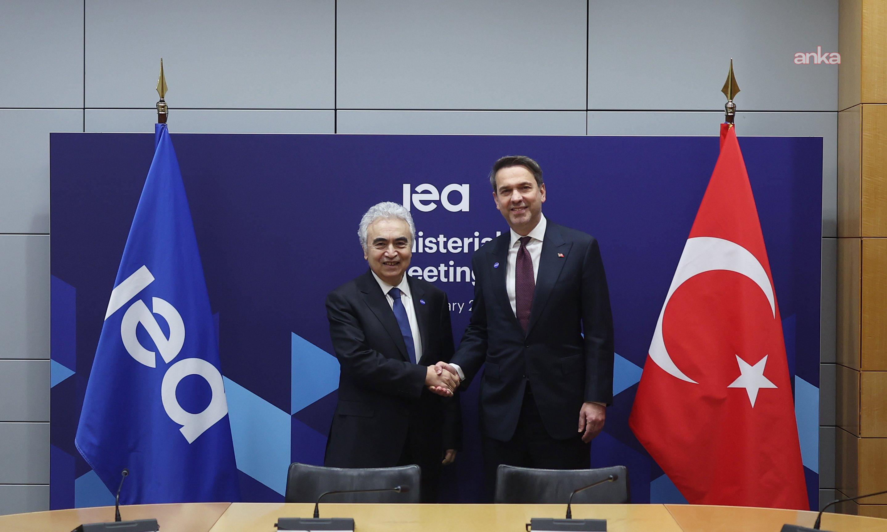 Bakan Bayraktar, Uluslararası Enerji Ajansı Başkanı Birol ile bir araya geldi