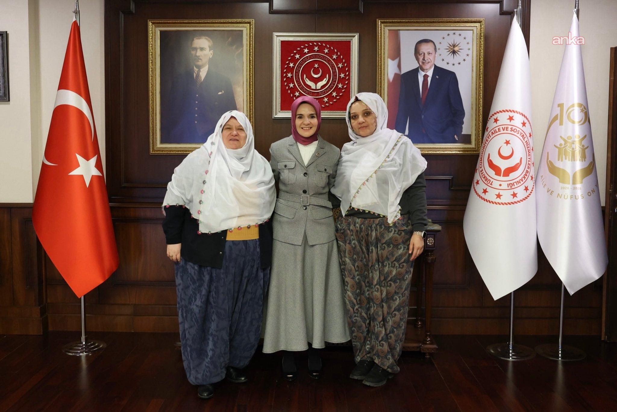 Aile ve Sosyal Hizmetler Bakanı Özdemir Göktaş, Mihalgazi Belediye Başkanı Zeynep Güneş ile bir araya geldi