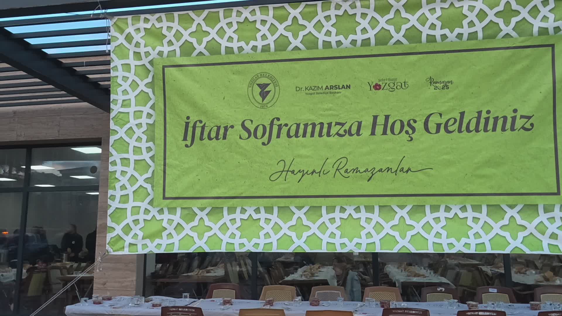 Yozgat Belediyesi'nden bin 400 kişiye iftar