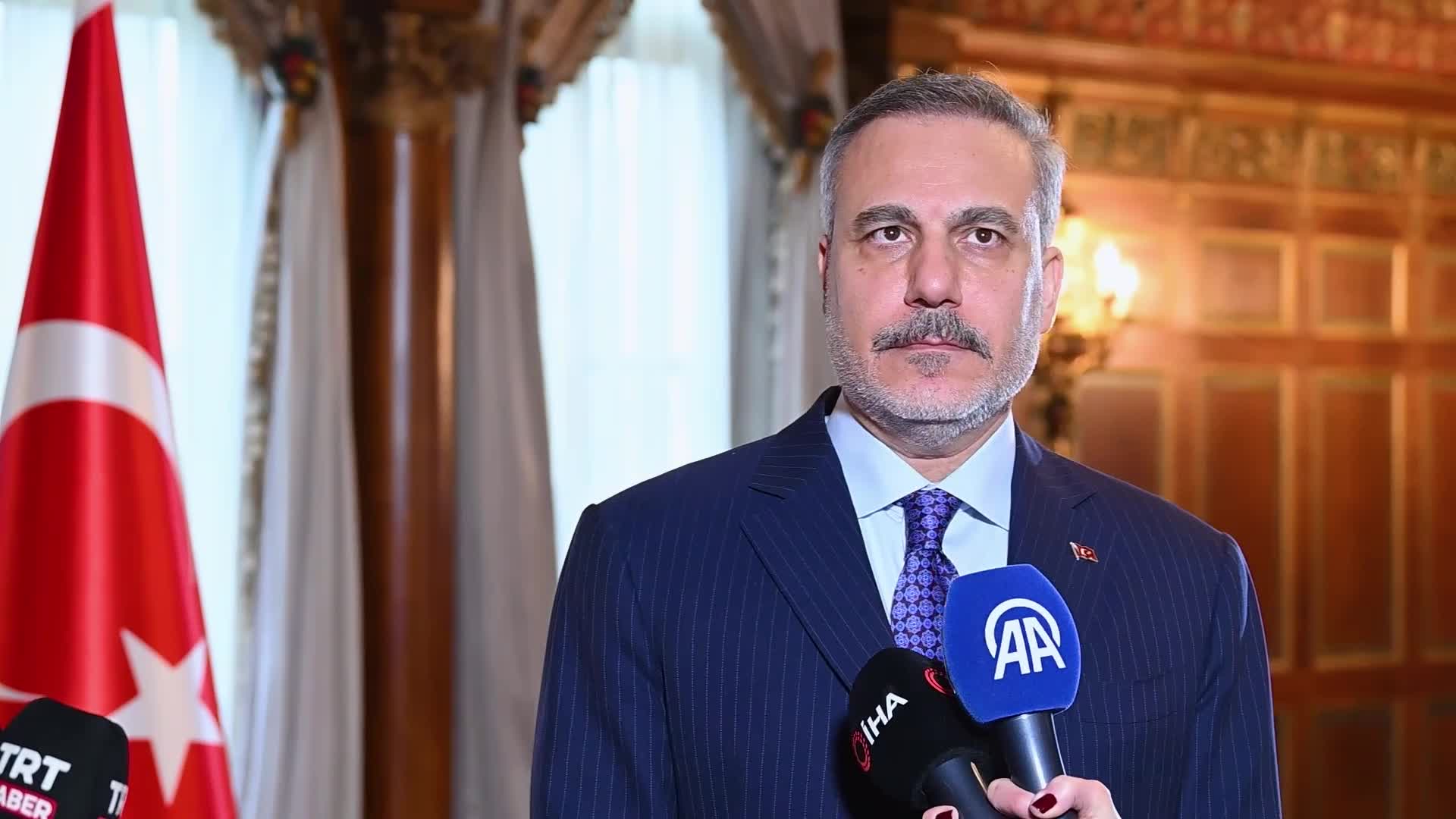 Dışişleri Bakanı Fidan: Gazze'ye ilk etapta 20 bin konteyner gönderme girişimimiz var