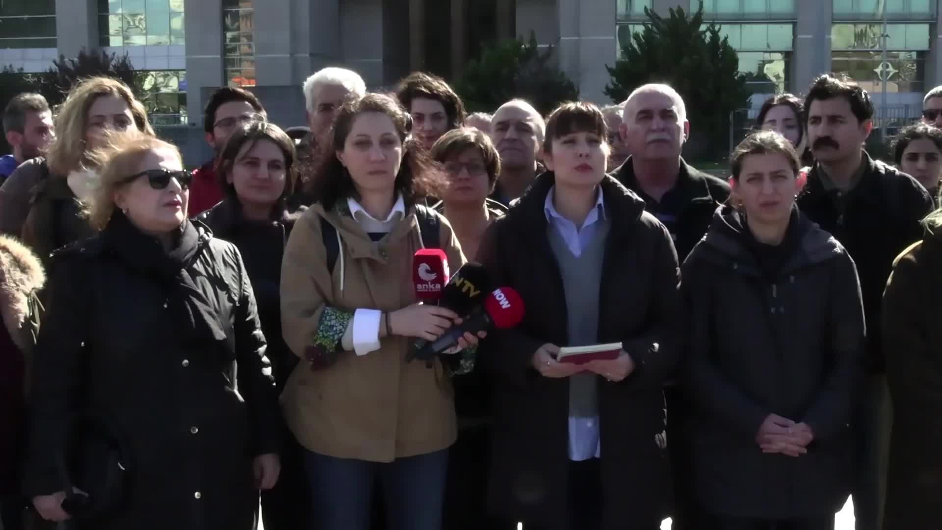 Basın meslek örgütleri Çağlayan'da açıklama yaptı: Gazeteci Alican Uludağ’ın daha fazla vakit geçirilmeden derhal serbest bırakılmasını talep ediyoruz
