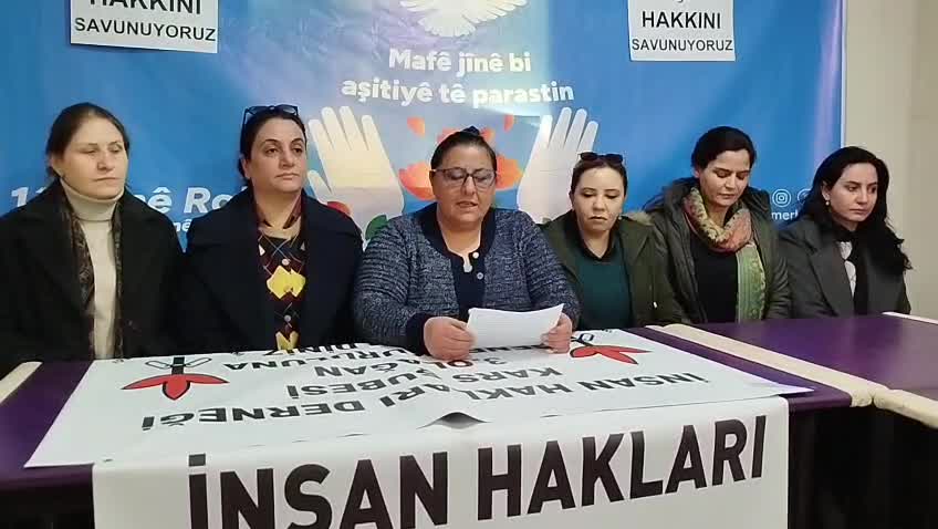 İHD Kars Şube Başkanı Kılıç: "Kadına yönelik şiddet yalnızca münferit olaylar silsilesinden ibaret bir olgu değildir"