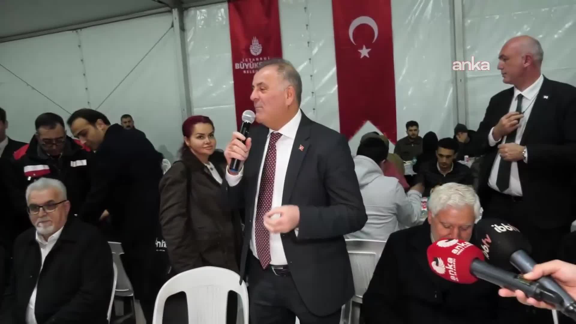 İBB Başkanvekili Nuri Aslan: Allah bu ülkede kimseyi açlıkla ve yoksullukla sınamasın. Bu ülkeden umudunuzu kesmeyin, bu yoksulluğu hep birlikte yeneceğiz