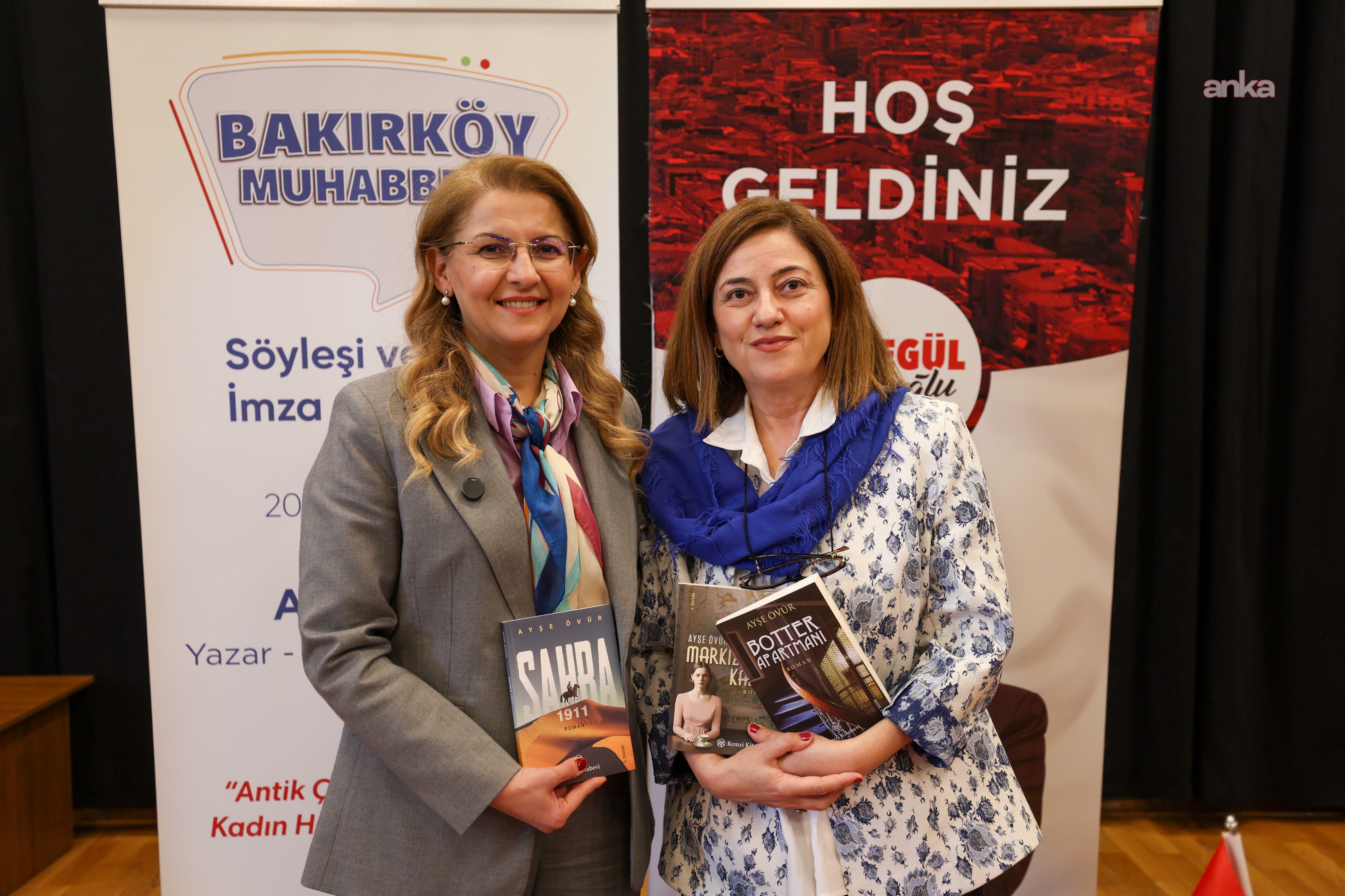 Bakırköy Muhabbeti'nin bu haftaki konuğu yazar Ayşe Övür oldu
