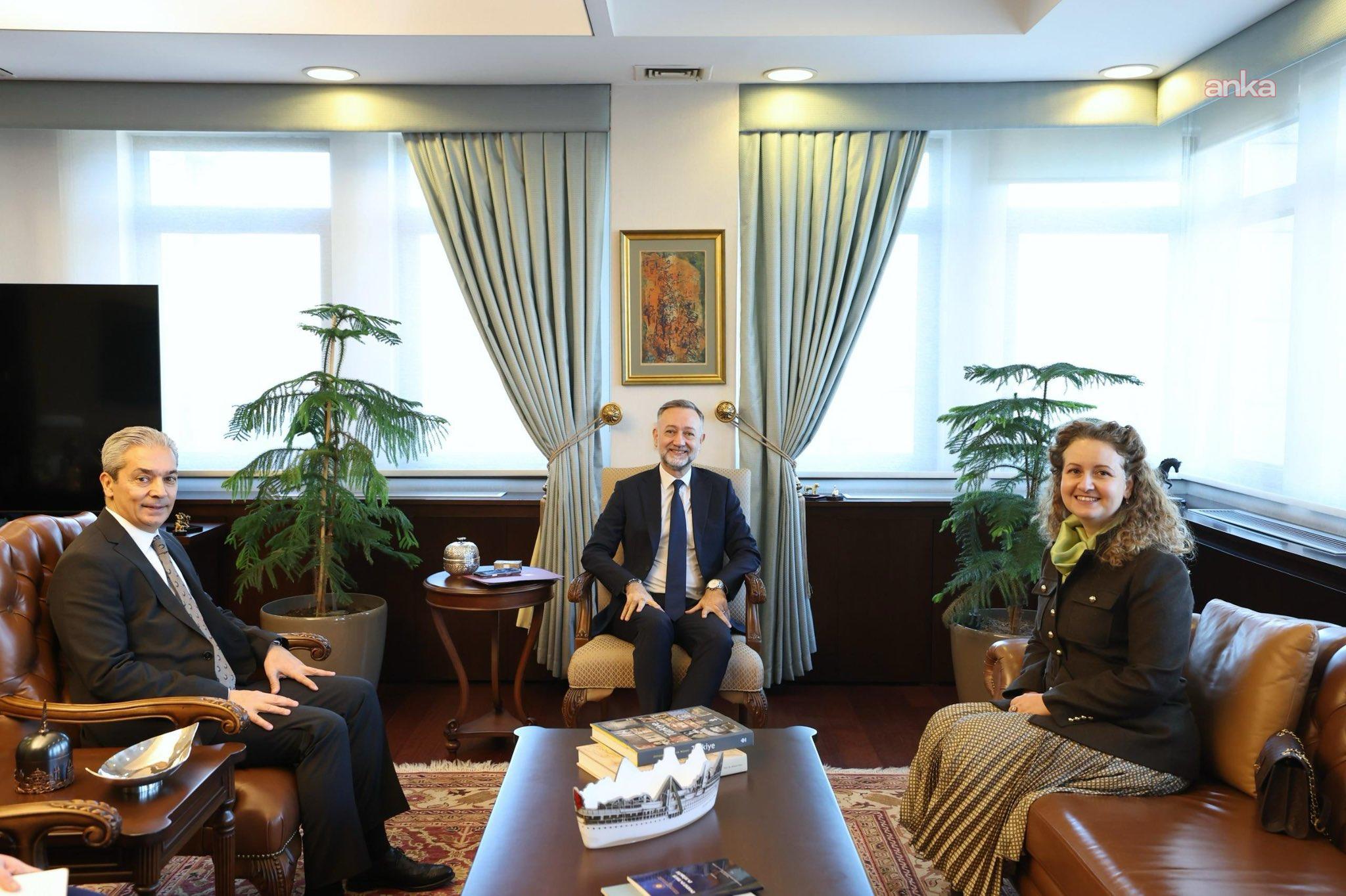 Dışişleri Bakan Yardımcısı Gümrükçü, BM Uluslararası Bağımsız Bilimsel Yapay Zeka Paneli'ne seçilen Prof. Dr. Demirköz ile görüştü