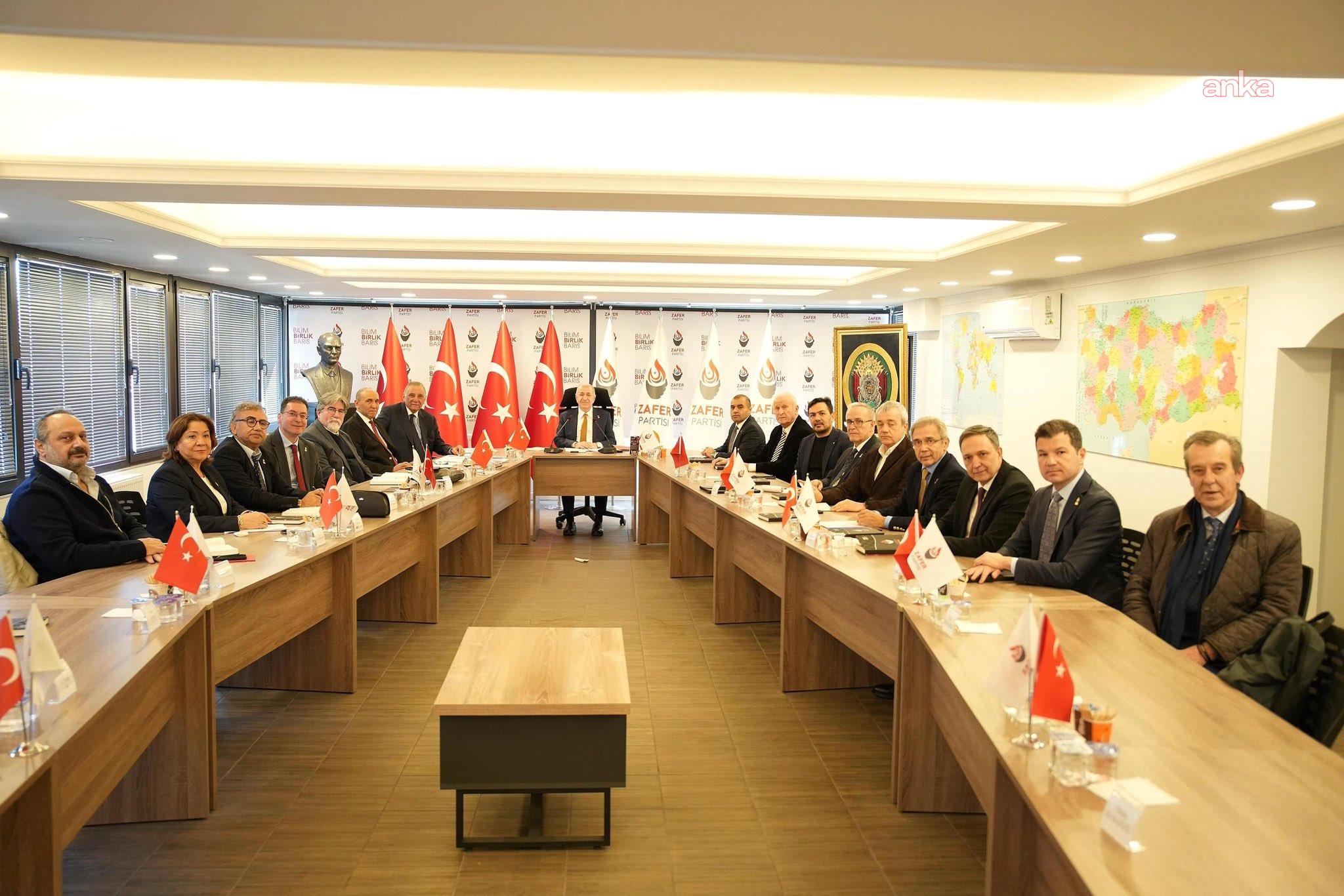 Zafer Partisi Ekonomi Konseyi, Genel Başkan Özdağ'ın başkanlığında toplandı