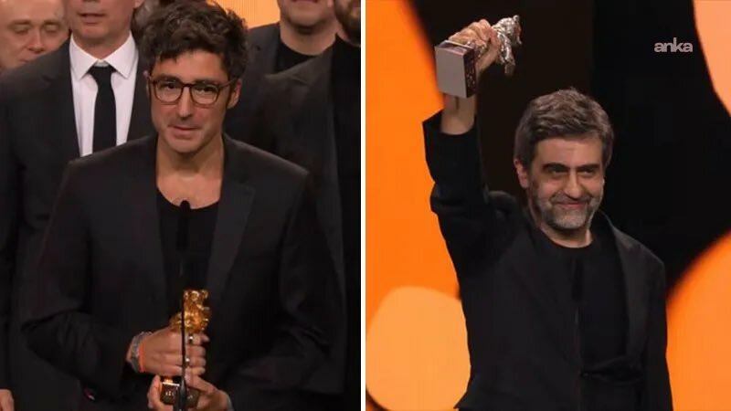İmamoğlu'ndan, Berlinale'de Altın ve Gümüş Ayı ödüllerine layık görülen Çatak ve Alper'e tebrik