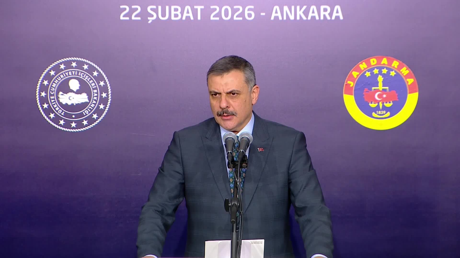 İçişleri Bakanı Çiftçi: "Caydırıcılığın omurgasında; savunma sanayiimizin millî hamlesiyle, Jandarmamızın fedakârlığı ve cesareti yan yana durmaktadır"