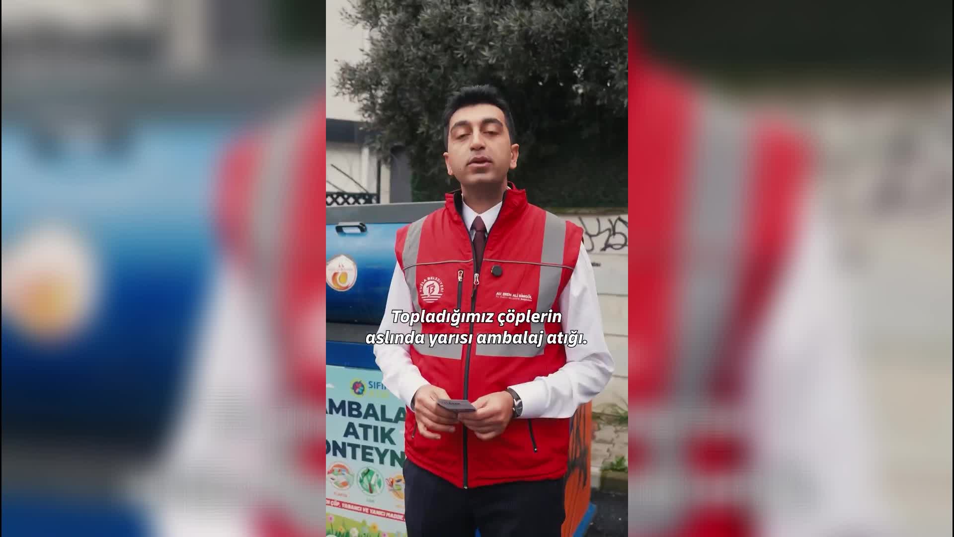 Tuzla Belediye Başkanı Bingöl’den “sıfır atık” çağrısı