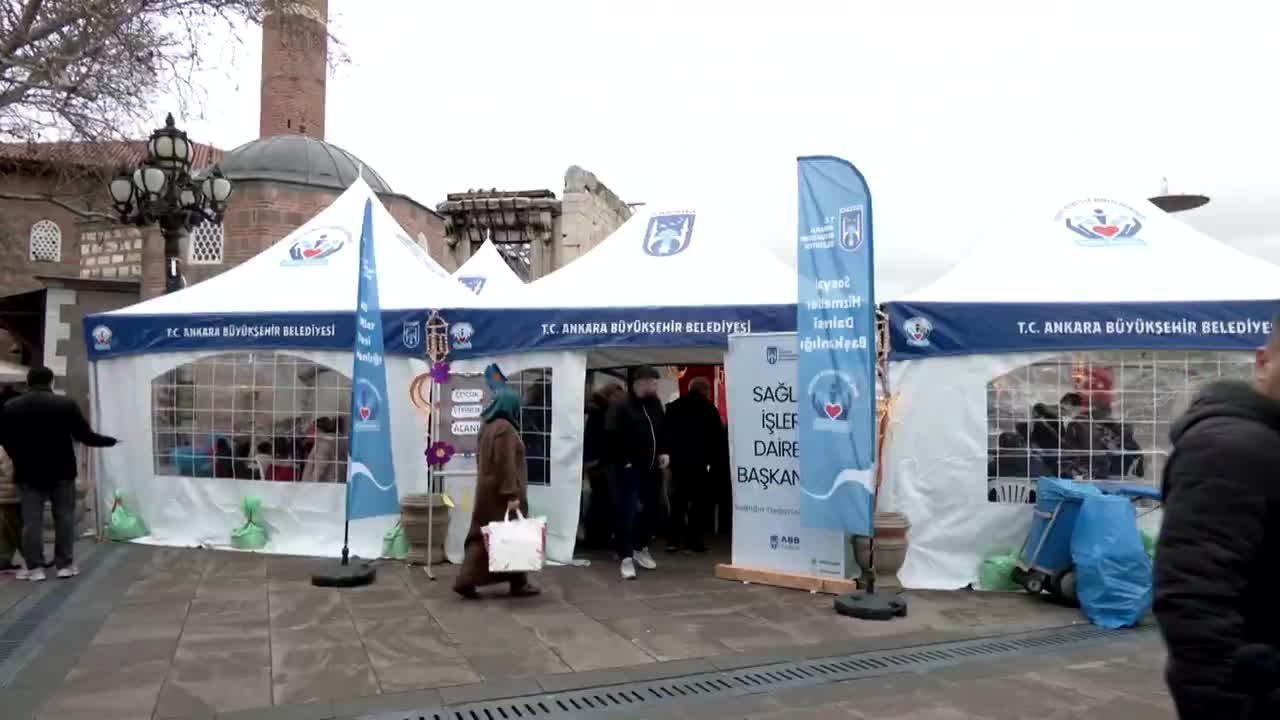Başkentlilerden Hacı Bayram-ı Veli Camisi’ndeki ramazan etkinliklerine yoğun ilgi