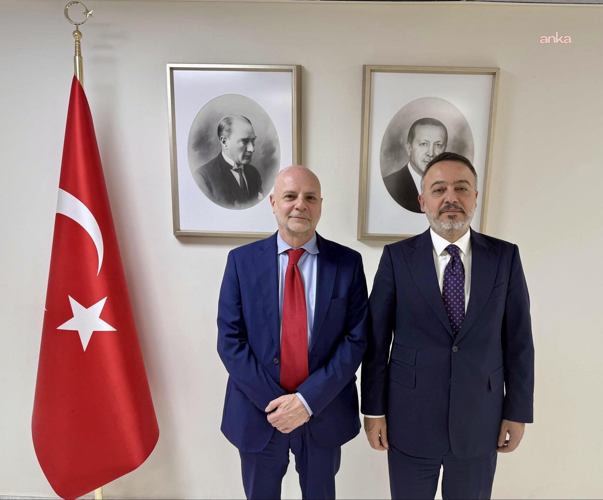 Türkiye’nin Şam Büyükelçisi Yılmaz, BM Suriye Özel Temsilci Yardımcısı Cordone ile görüştü