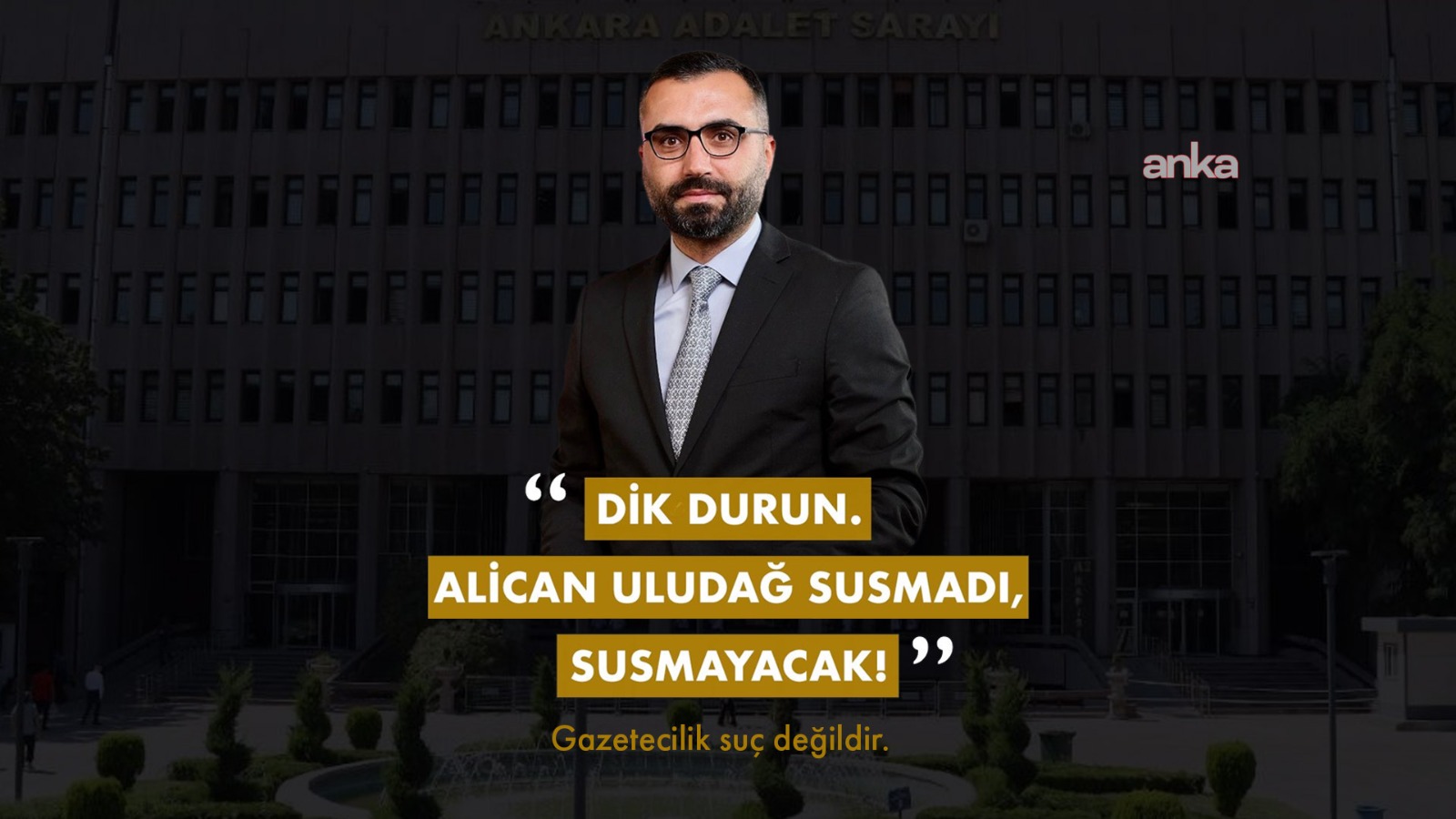 Gazeteci Alican Uludağ'ın tutukluluğuna itiraz edildi