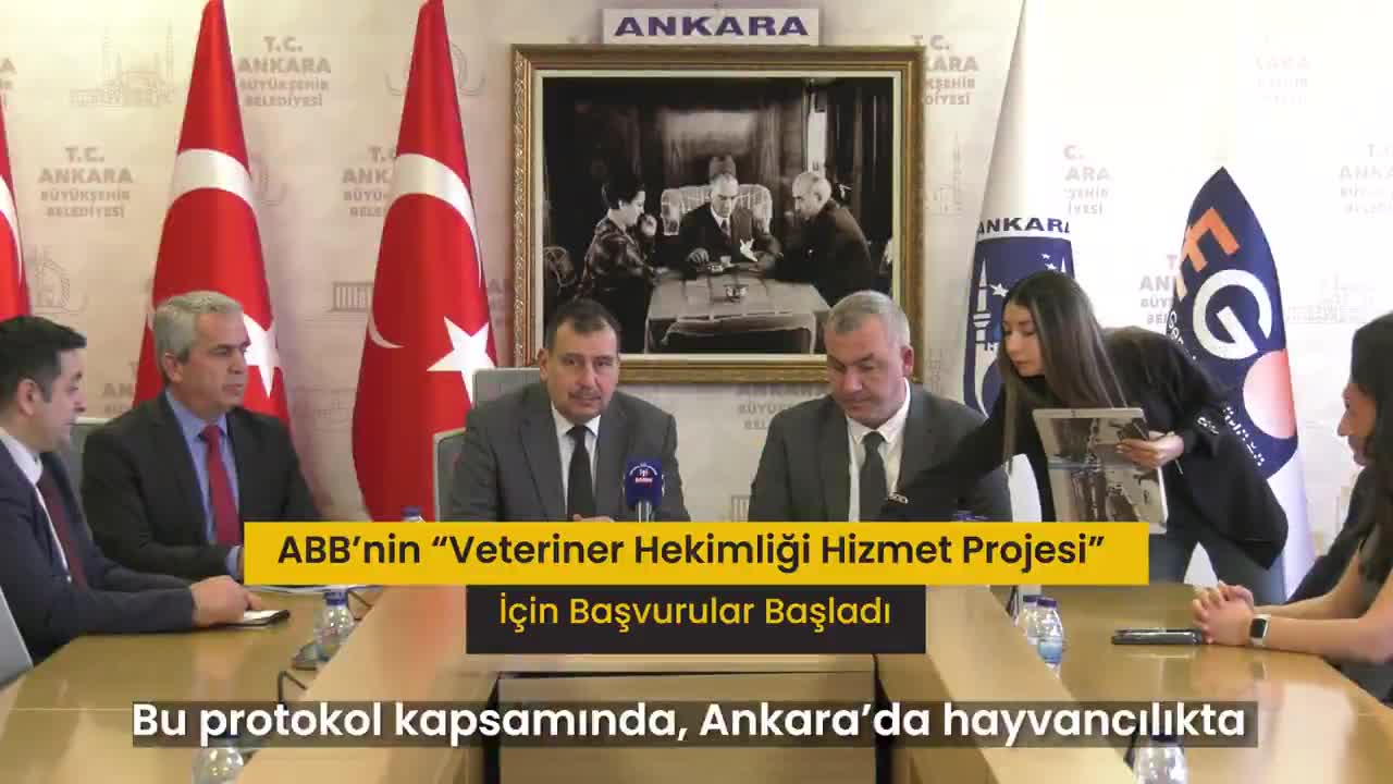 Ankara Büyükşehir Belediyesi’nin “Veteriner Hekimliği Hizmet Projesi” için başvurular başladı