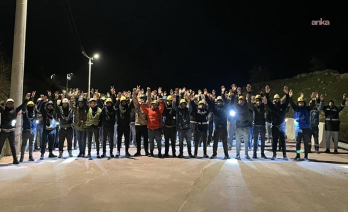 Bağımsız Maden İş Sendikası: Polyak Eynez Madencilik işçilerinin ücret ve hakları teminat altına alınsın