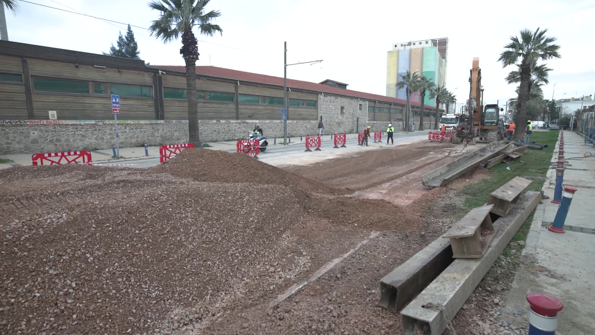 İzmir Alsancak’ta dev altyapı çalışması