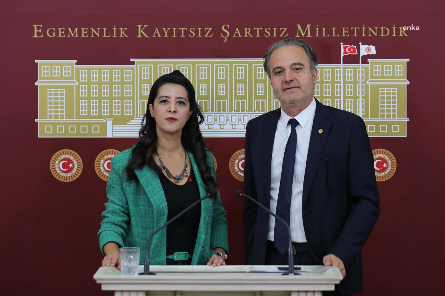 EMEP'li Karaca ve Bayhan, Kültür ve Turizm Bakanı Ersoy'a dizi sektörüne yeni teşvik modelini sordu
