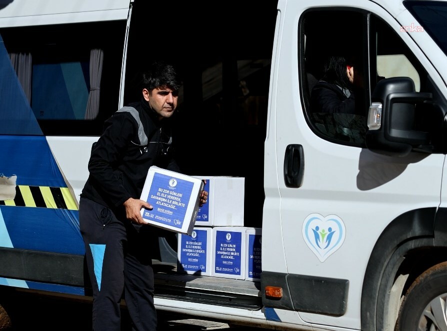 Merkezefendi Belediyesi, gıda kolisi desteğini bu yıl da sürdürüyor