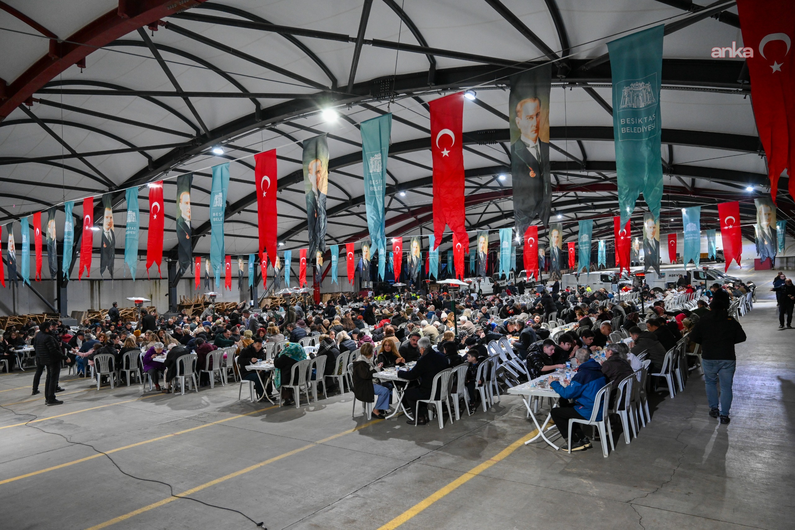 Beşiktaş’ta ramazan dayanışması, mahalle iftarlarıyla başladı