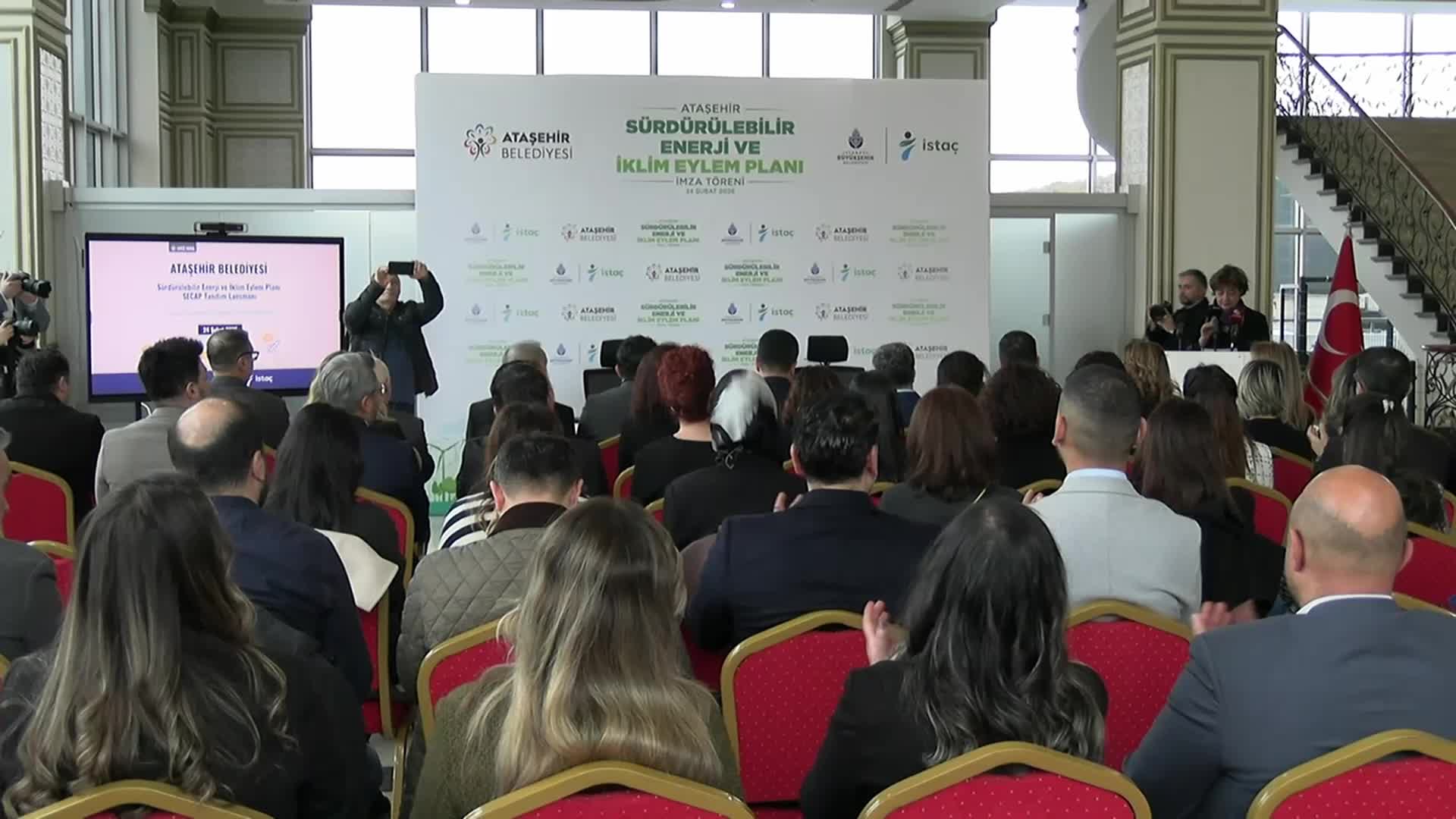Ataşehir’de sürdürülebilir iklim için imzalar atıldı