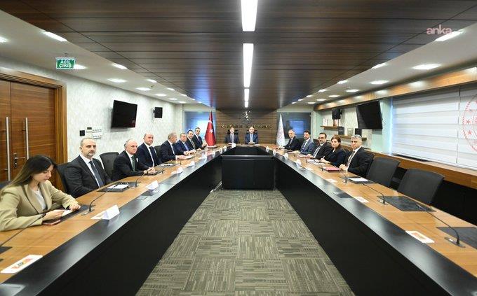 Kültür ve Turizm Bakanı Ersoy, İsveç Süryani Cemaati heyetini ağırladı