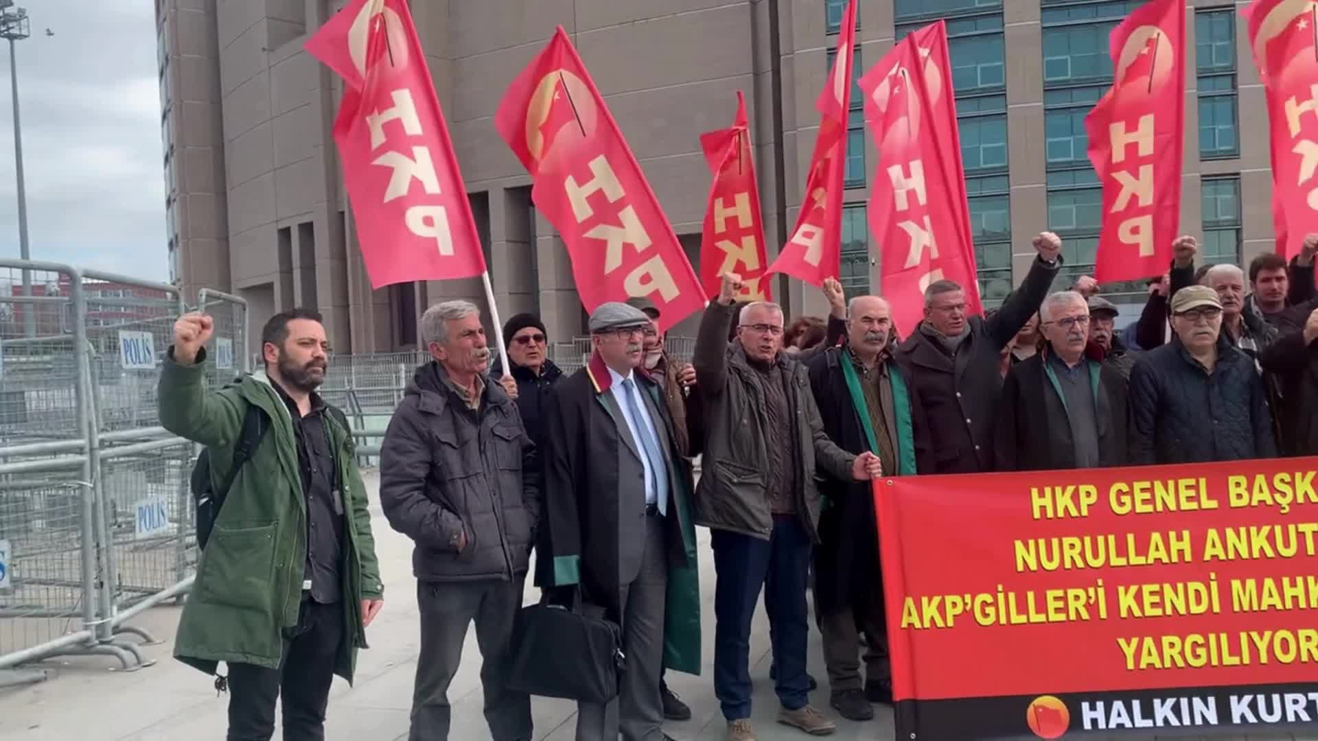 HKP Genel Başkanı Efe, "Cumhurbaşkanına hakaret" suçundan hakim karşısına çıktı: "Kuvayımilliyeci atalarımız gibi, en sonunda yine biz kazanacağız"