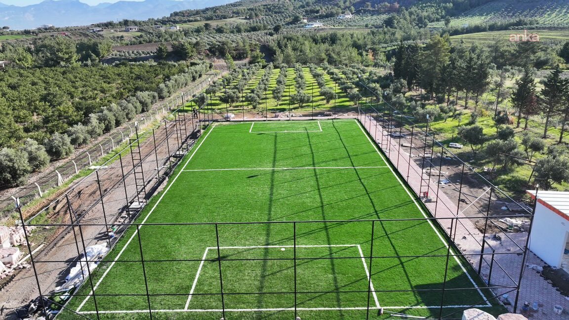 Arsuz Belediyesi, Pirinçlik Futbol Sahası’nı hizmete hazır hale getirdi