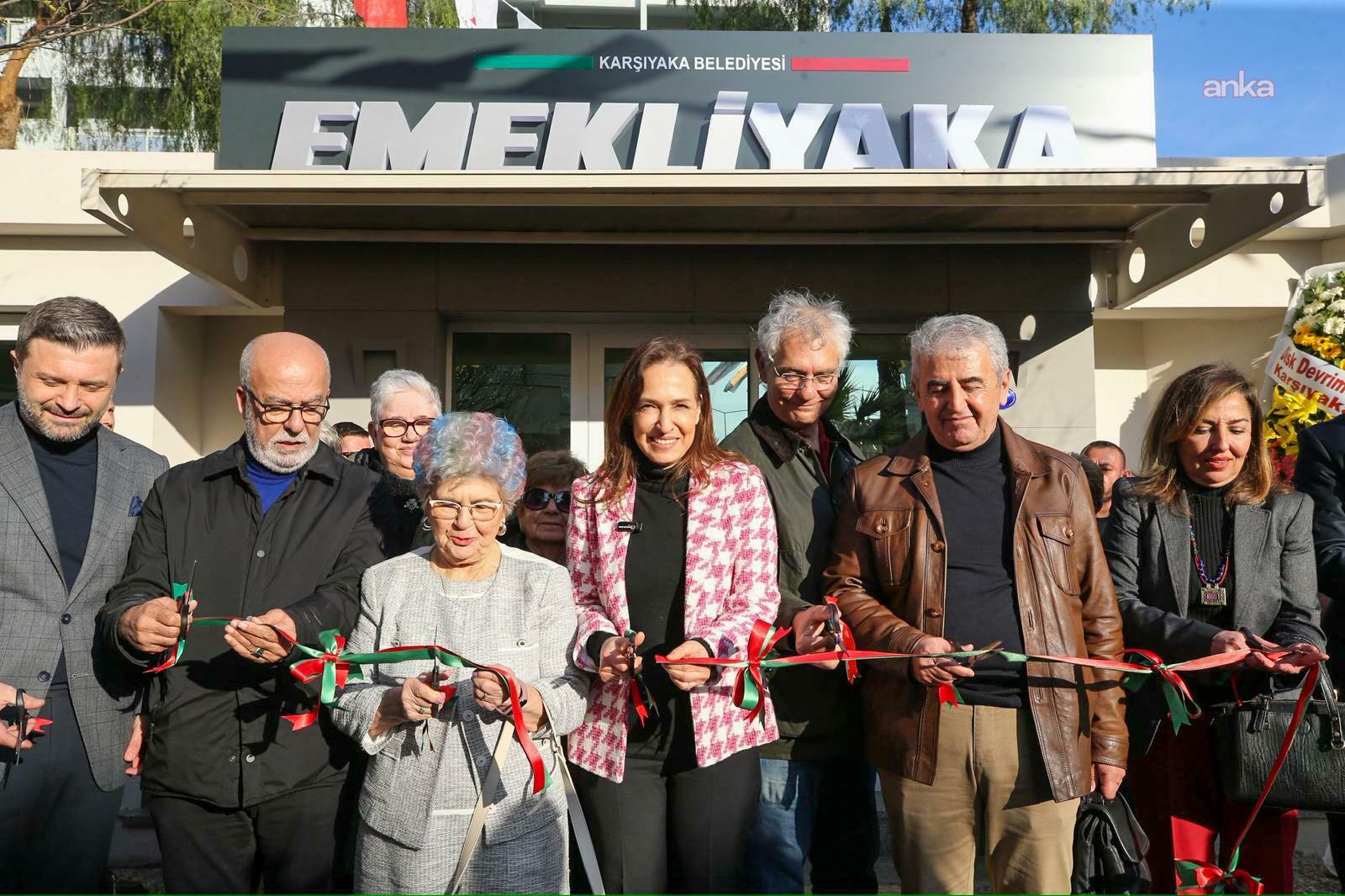 Karşıyaka’da “Genç Yaka”dan sonra “Emekli Yaka” sosyal yaşam merkezi de açıldı