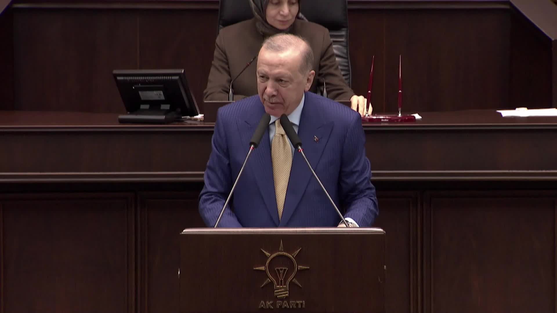 AK Parti grup toplantısı... Cumhurbaşkanı Erdoğan: "Sürecin yeni aşaması başlayacak. Partimiz ve ittifakımızın sorumluluğu artacak"