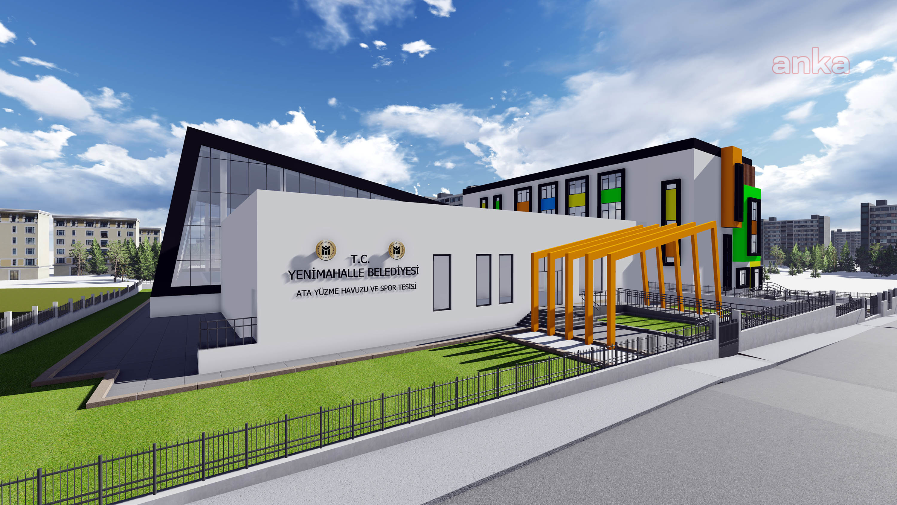 YENİMAHALLE BELEDİYESİ'NDEN ATA MAHALLESİ'NE YATIRIM