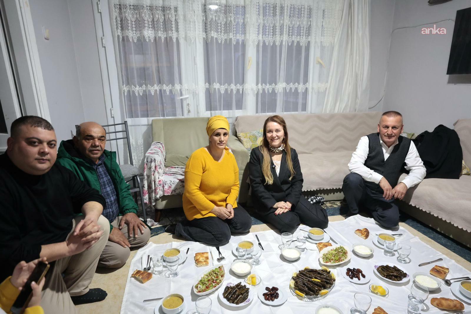 Konak Belediye Başkanı Mutlu, Olgaç ailesinin iftar sofrasına konuk oldu