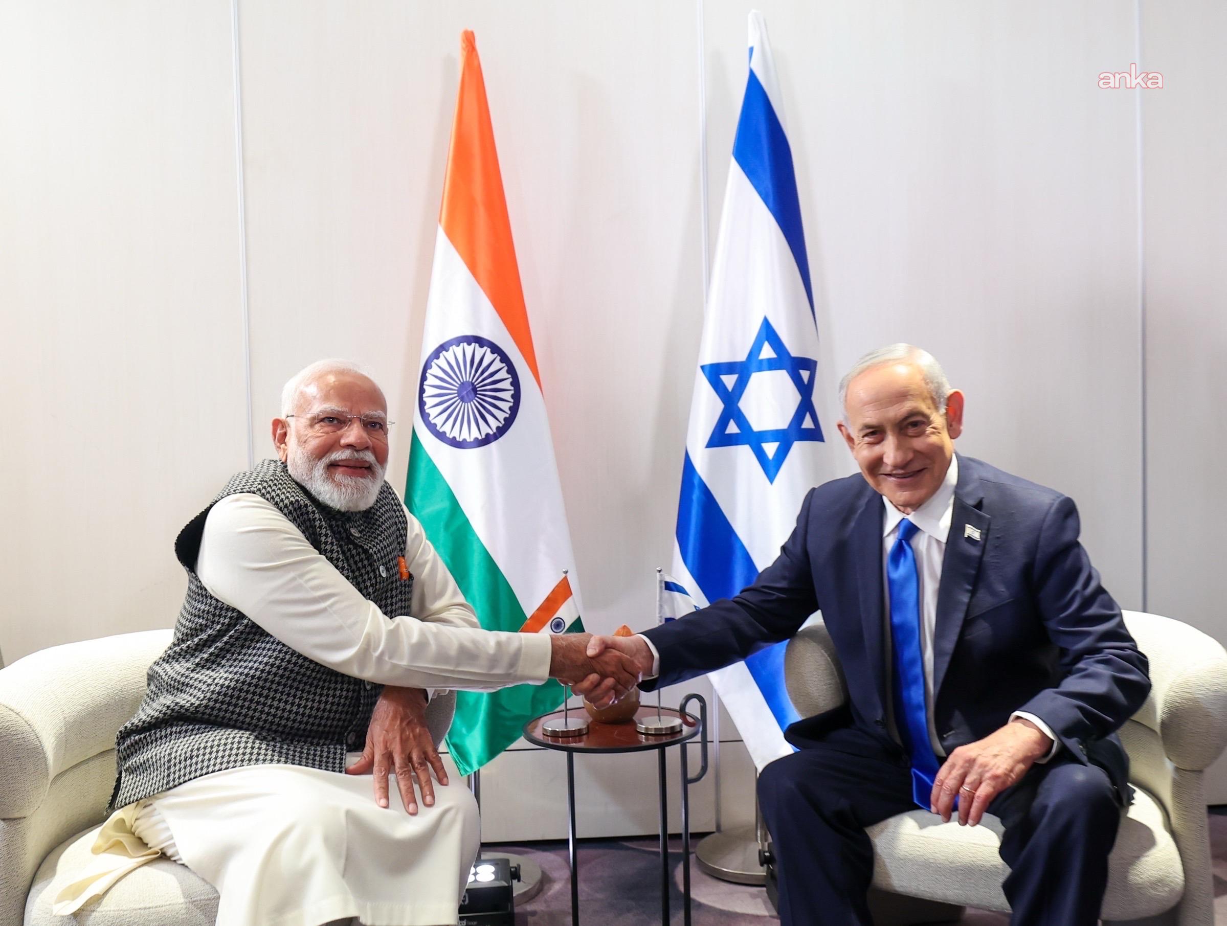 Hindistan Başbakanı Modi İsrail’de: Gündemde savunma ve teknoloji alanında iş birliği var