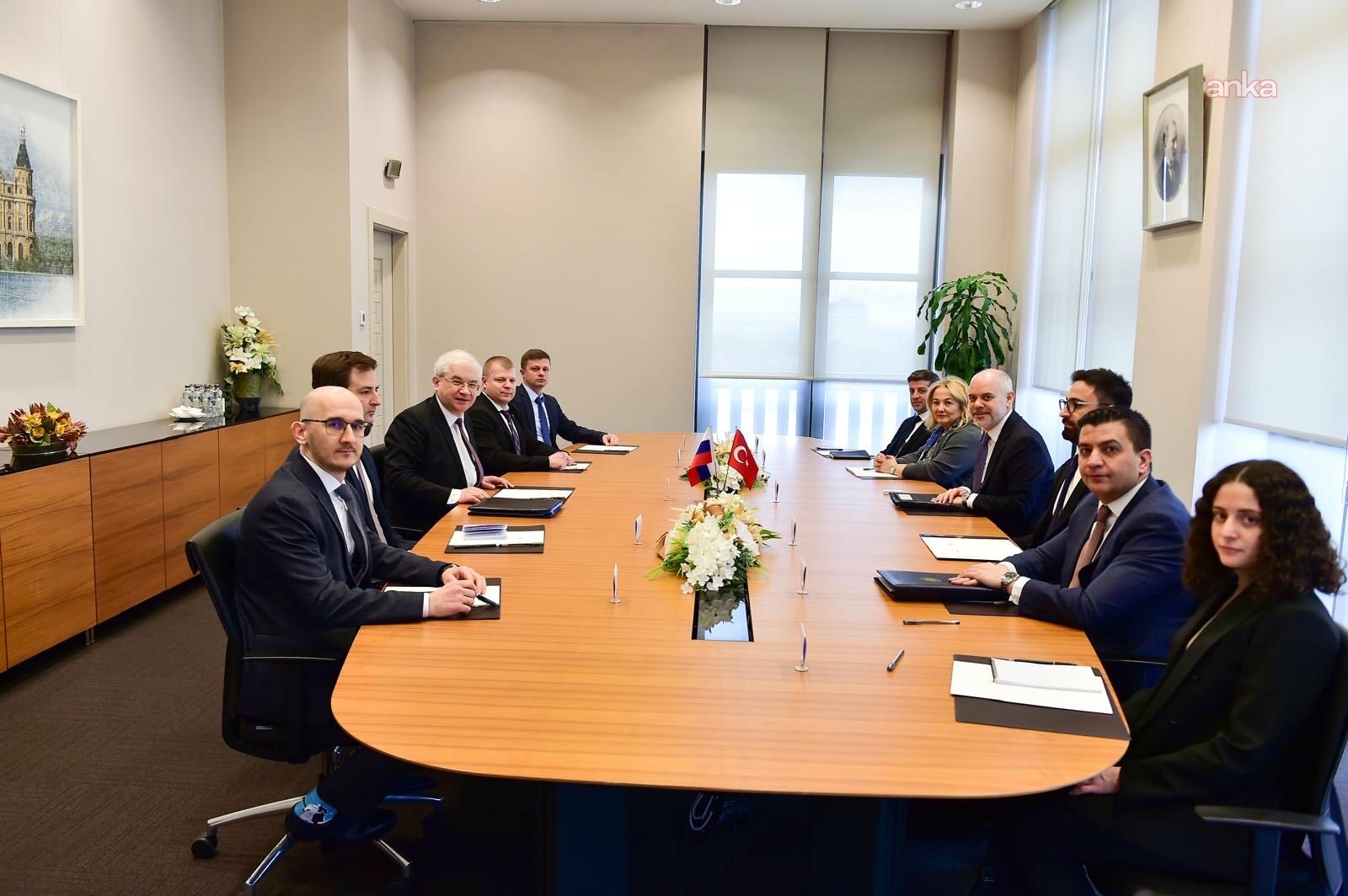 Cumhurbaşkanı Başdanışmanı Kılıç, Rusya Dışişleri Bakanı Özel Temsilcisi Büyükelçi Hovayev'i kabul etti