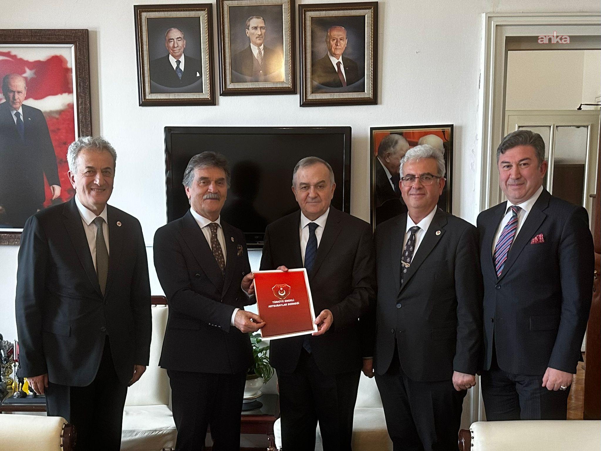 TEMAD yönetiminden MHP'li Akçay'a ziyaret