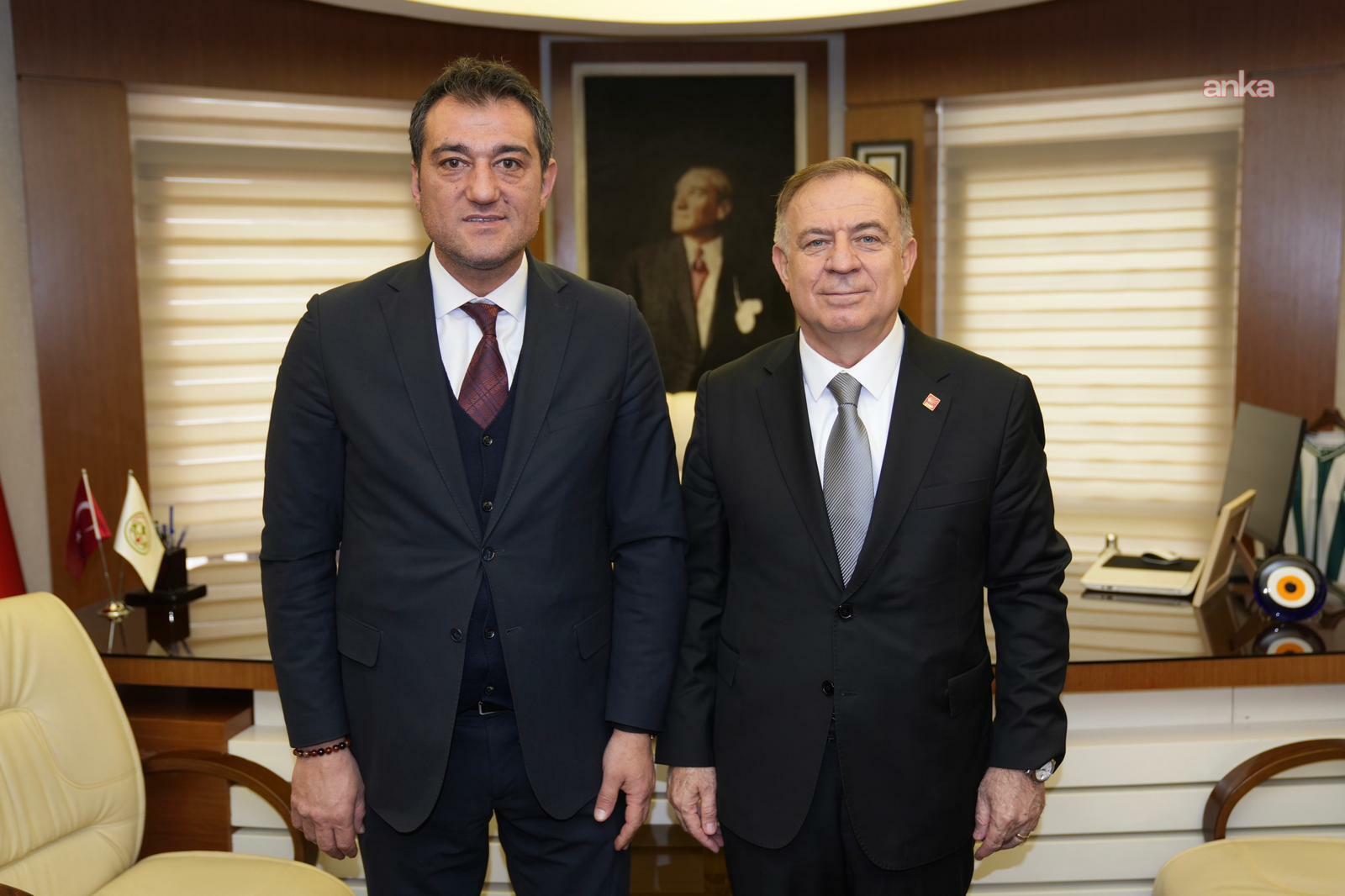 CHP'li Zeybek’ten Giresun Belediye Başkanı Köse'ye ziyaret