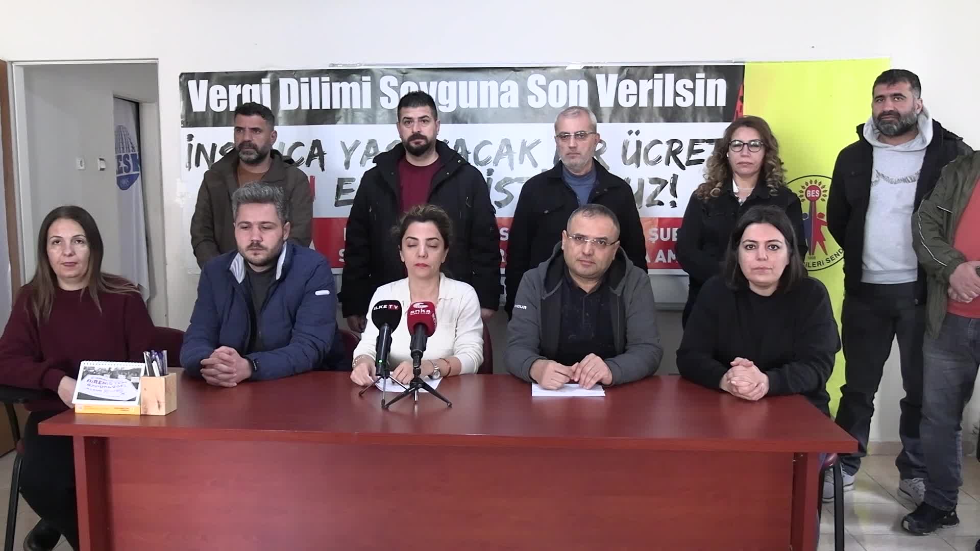 BES Diyarbakır Şubesi: “Vergi yükü emekçinin sırtında, bütçe faiz ve teşviklere çalışıyor”