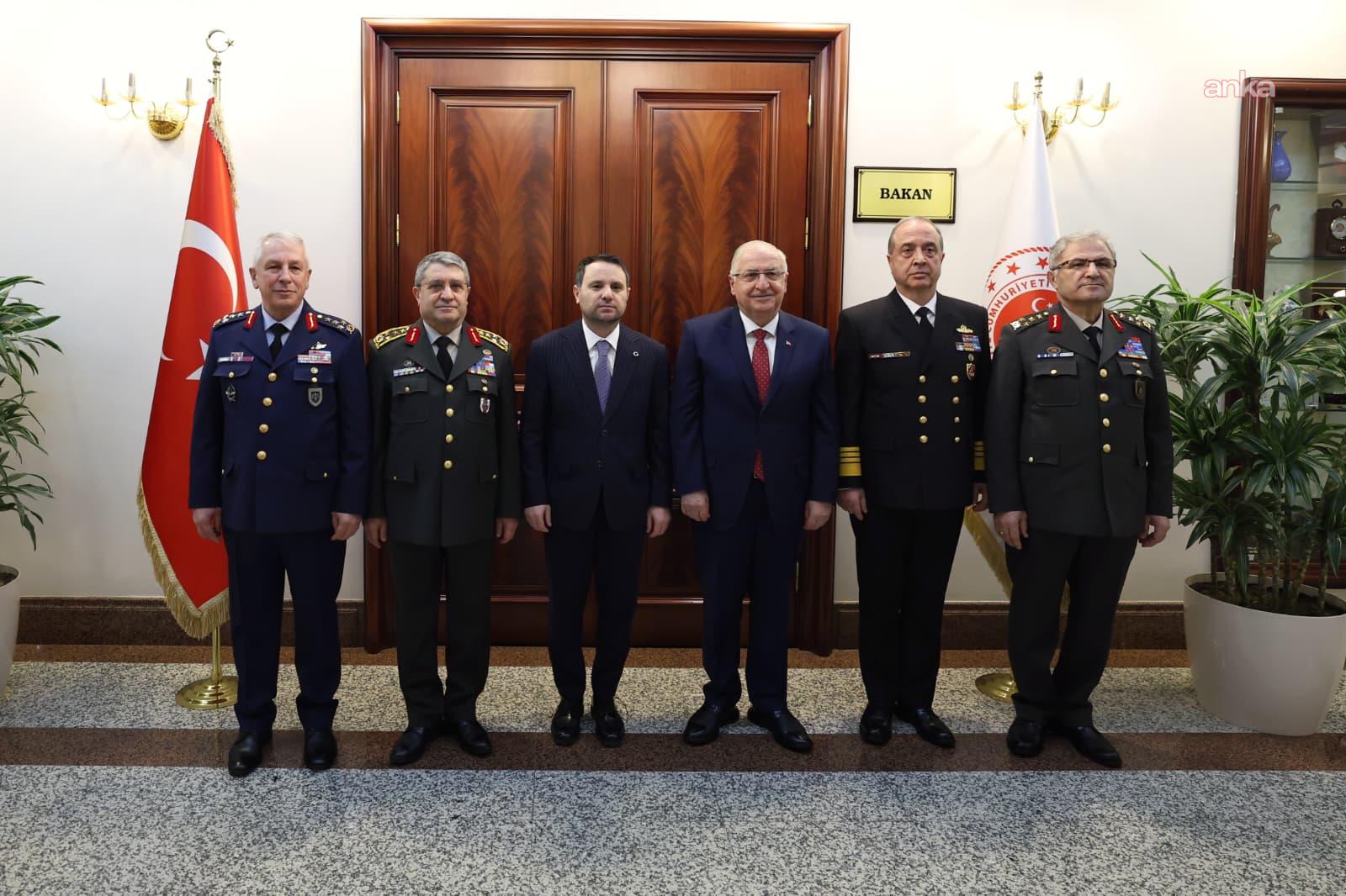 Bakan Güler ve komuta kademesinden Adalet Bakanı Gürlek'e ziyaret