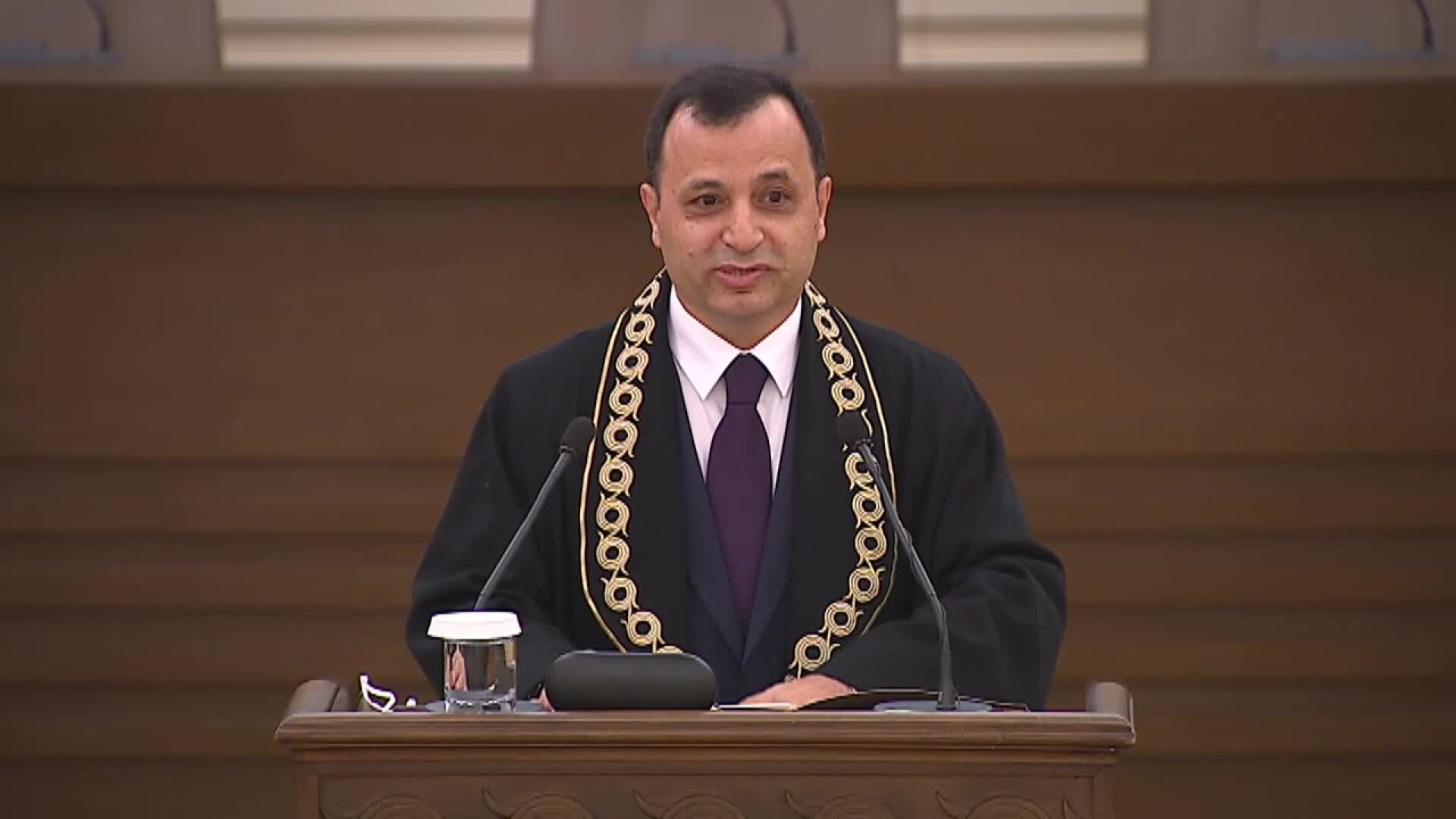 AYM BAŞKANI ARSLAN: AYM KARARININ UYGULANMAMASI ANAYASA’YI İŞLEVSİZ HALE GETİREBİLİR
